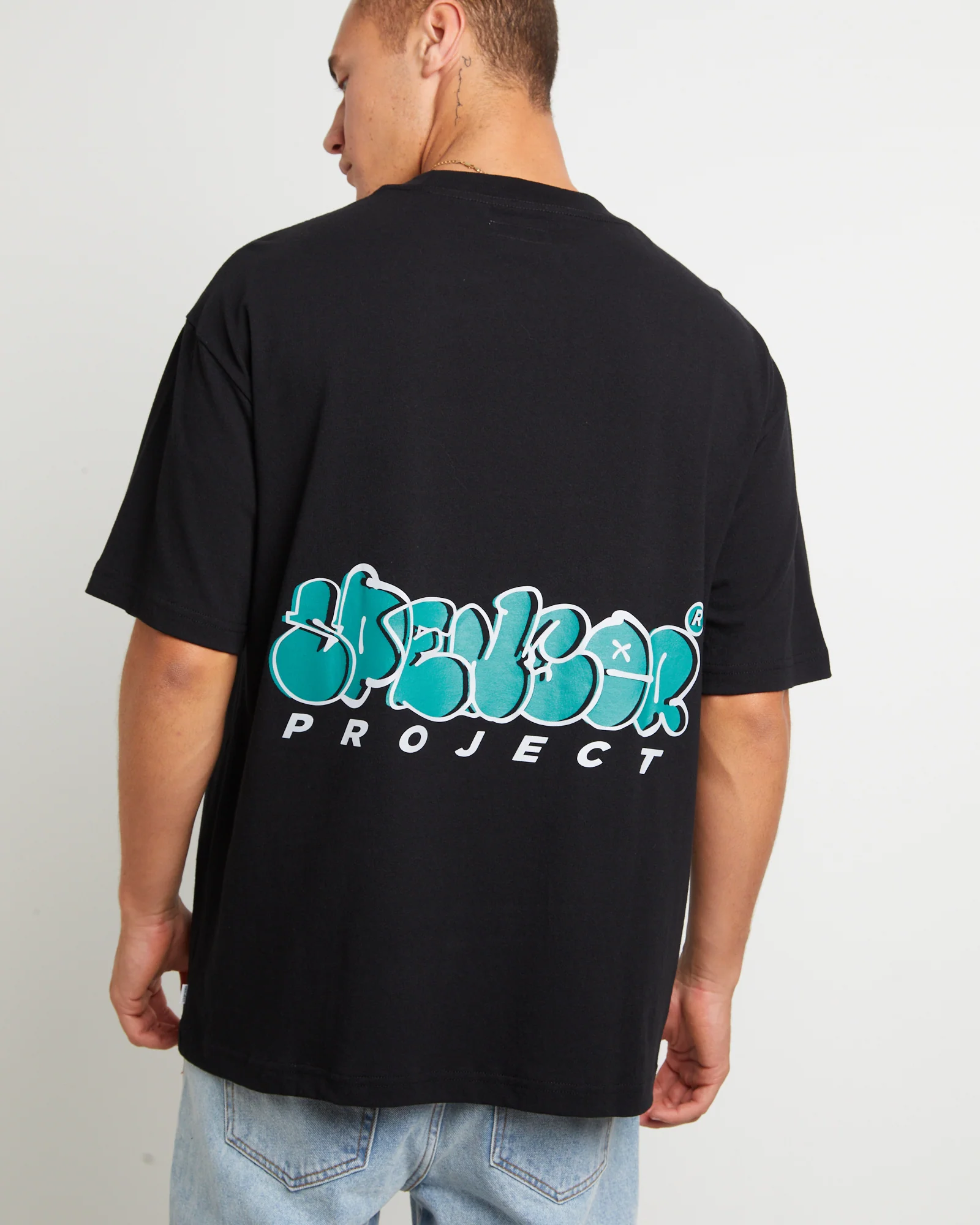 Graffer Short Sleeve T-Shirt in Black - Image 5