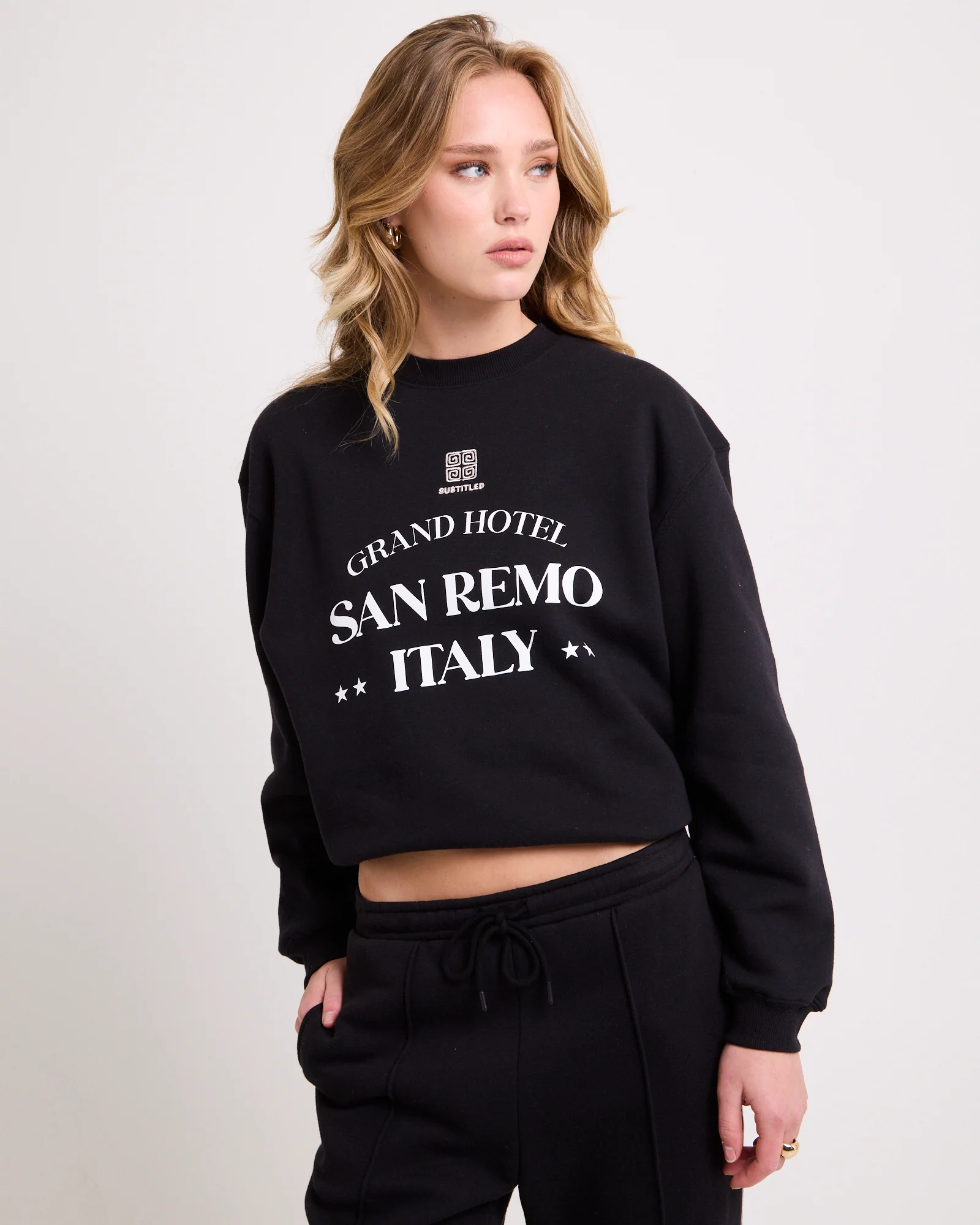 Grand Hotel Crew Neck Jumper - Image 2