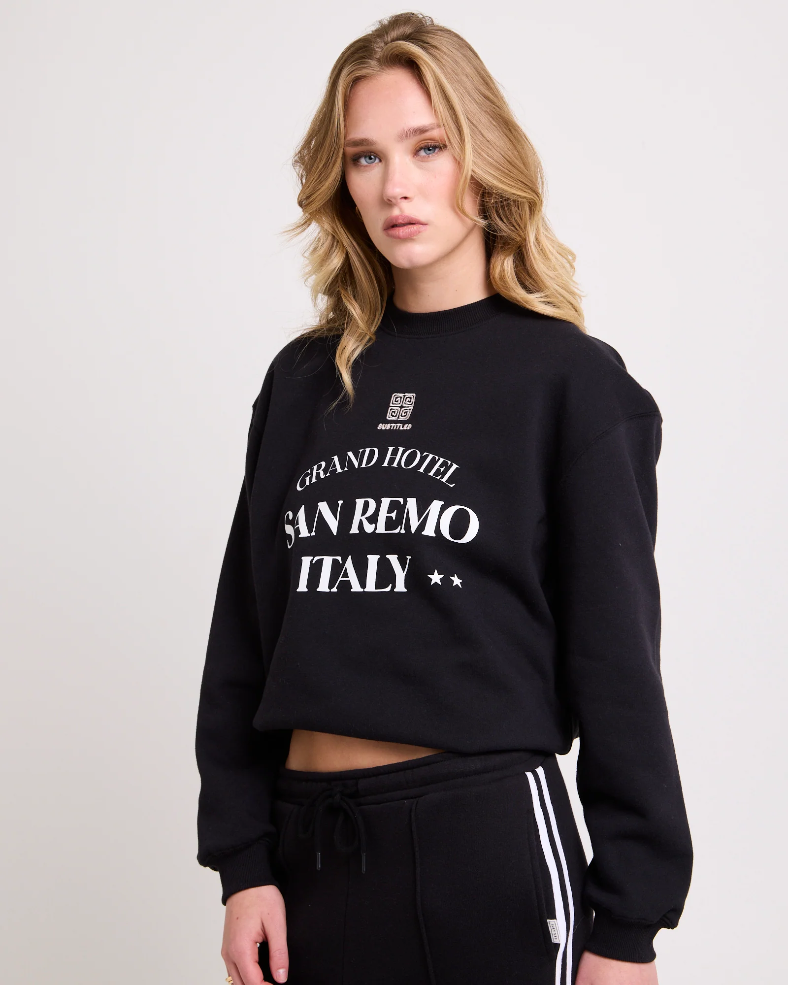 Grand Hotel Crew Neck Jumper - Image 4