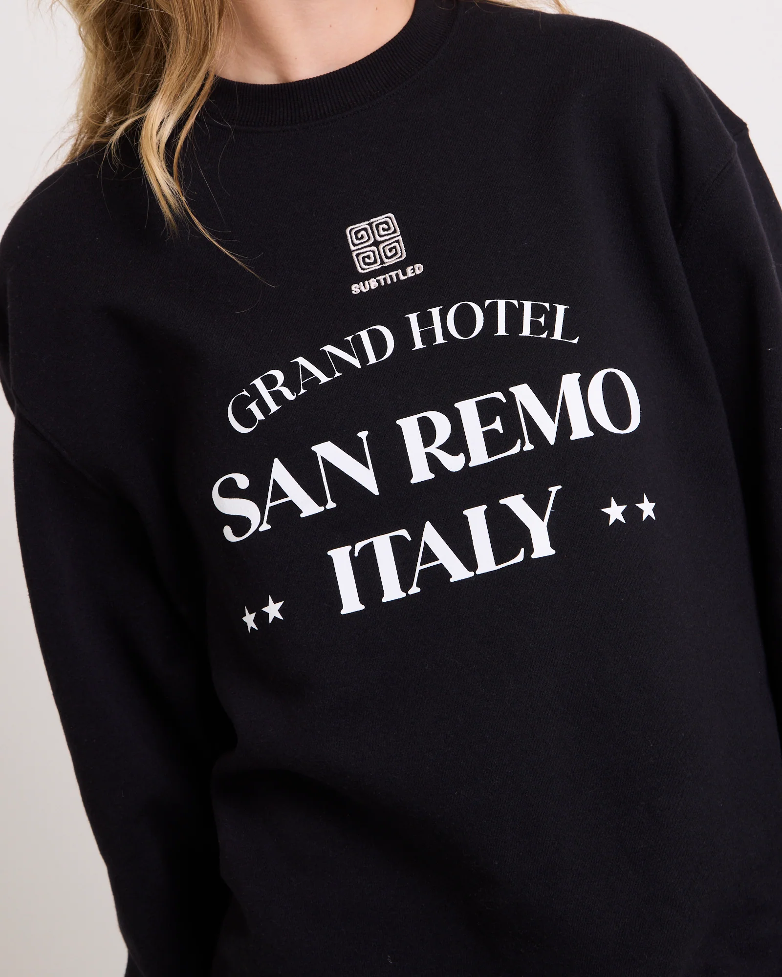 Grand Hotel Crew Neck Jumper - Image 5