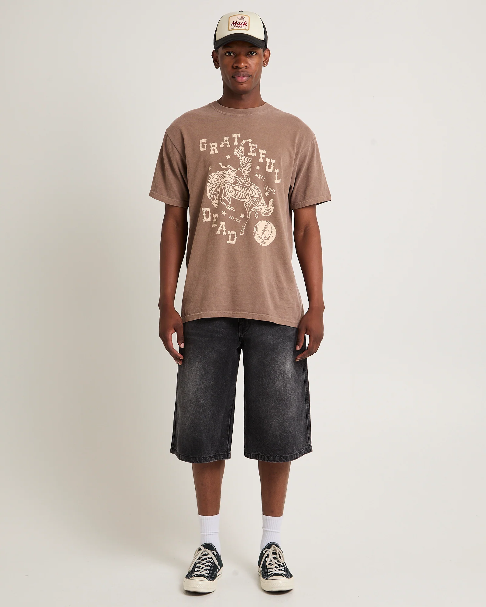 Grateful Dead T- Shirt Dark Brown - Image 3