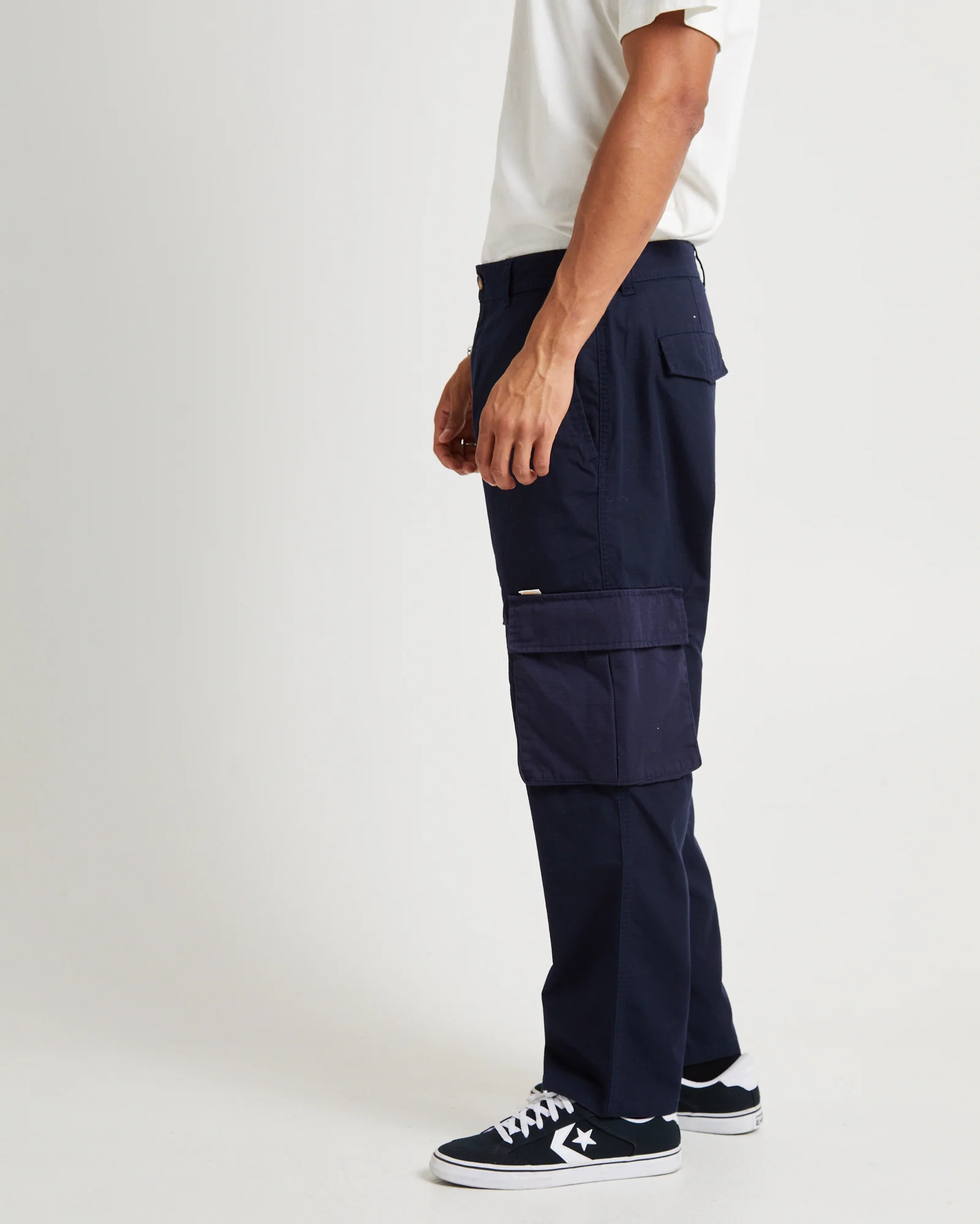 Green Onions Cargo Pants Dark Navy - Image 5