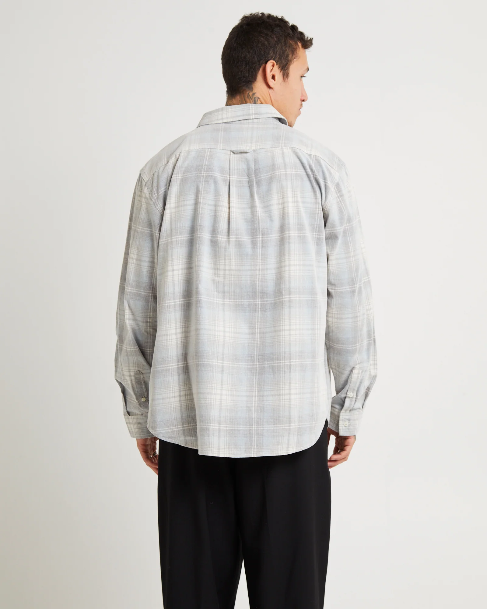 Grover Check Cord Ls Shirt - Image 2