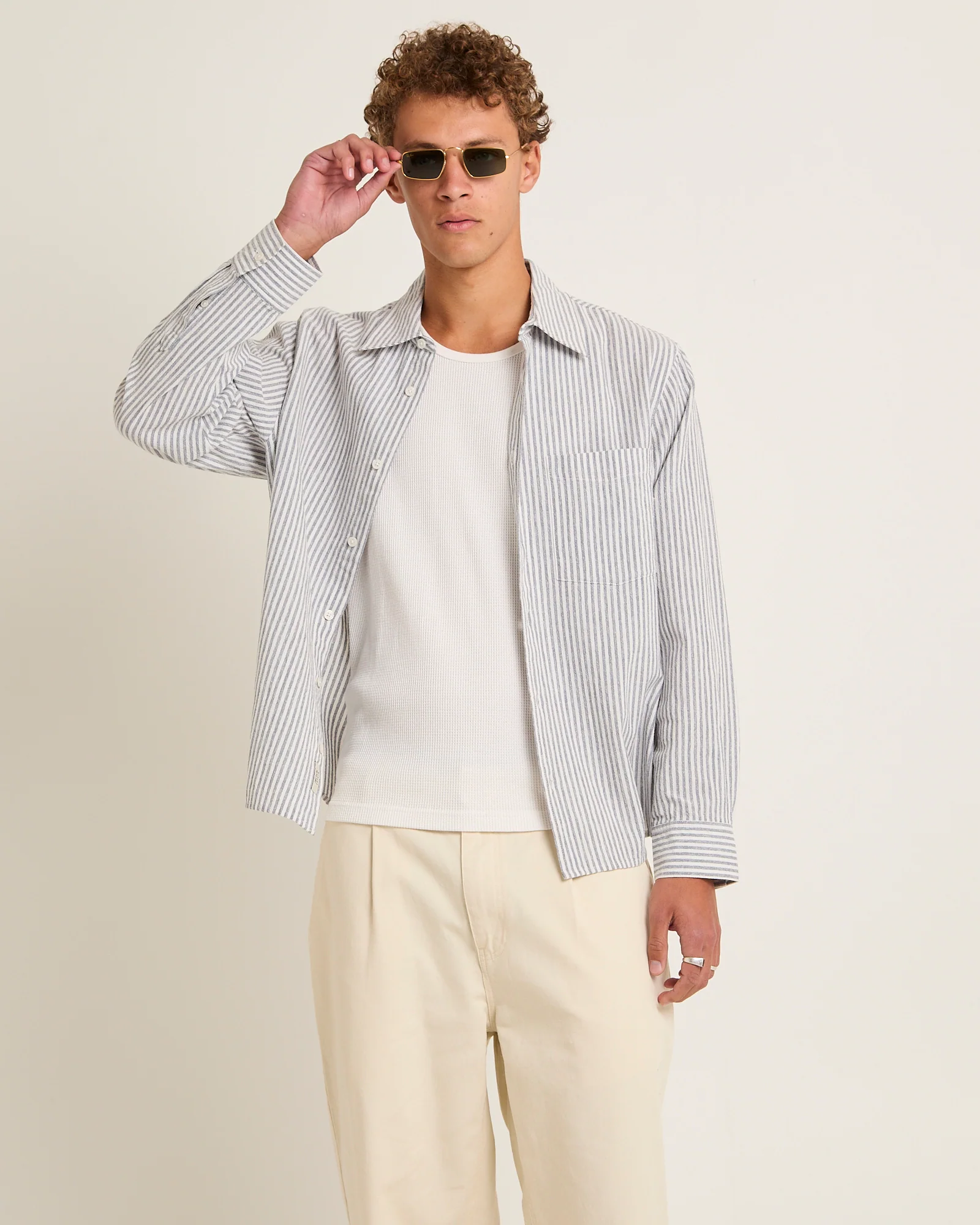 Grover Linen Long Sleeve Shirt - Image 5