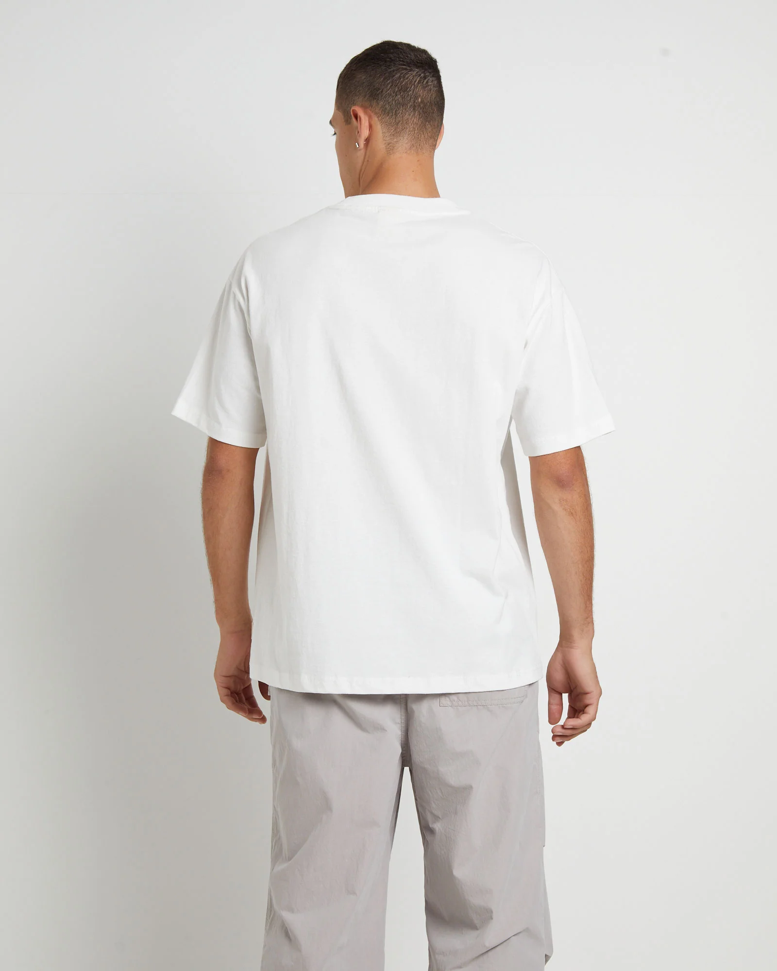 Growth Oversized T-Shirt in White - Image 2