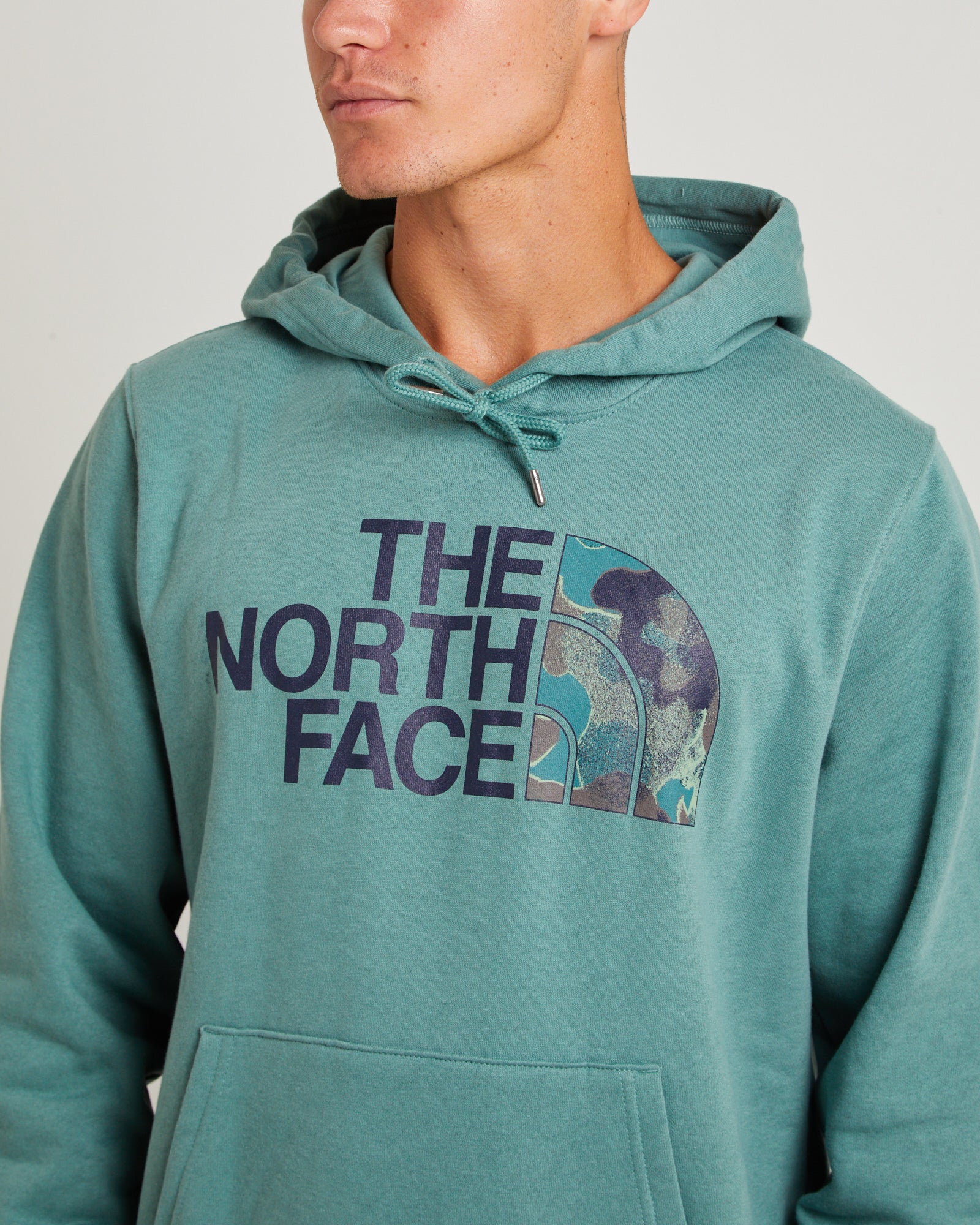 Half Dome Pullover Hoodie Dark Sage - Image 5