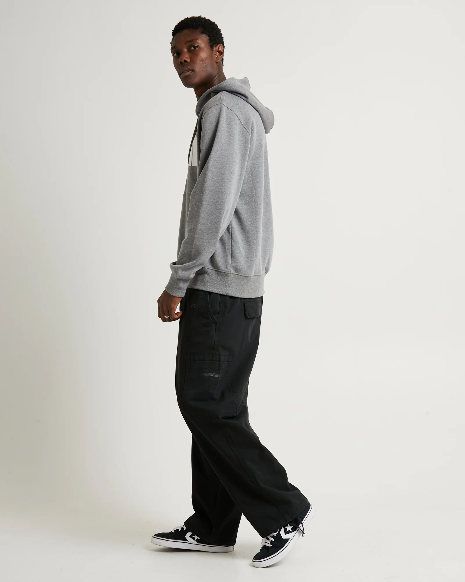 Half Dome Pullover Hoodie Grey Heather - Image 4