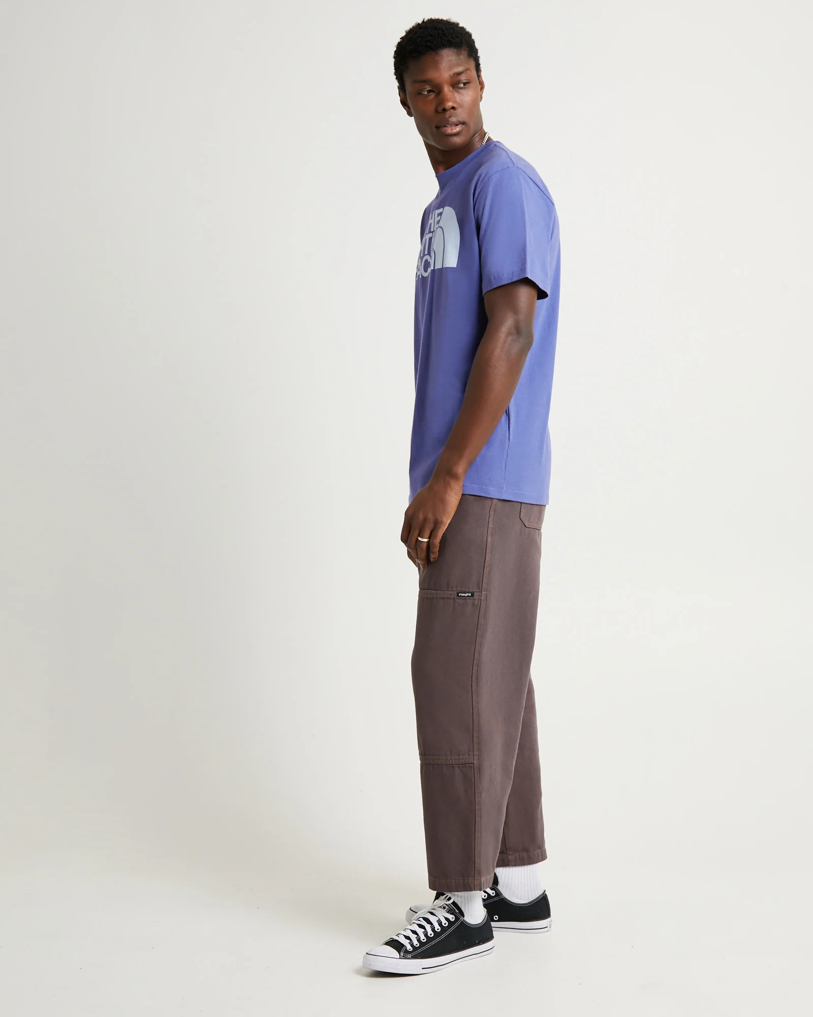 Half Dome Short Sleeve T-Shirt Cave Blue - Image 4