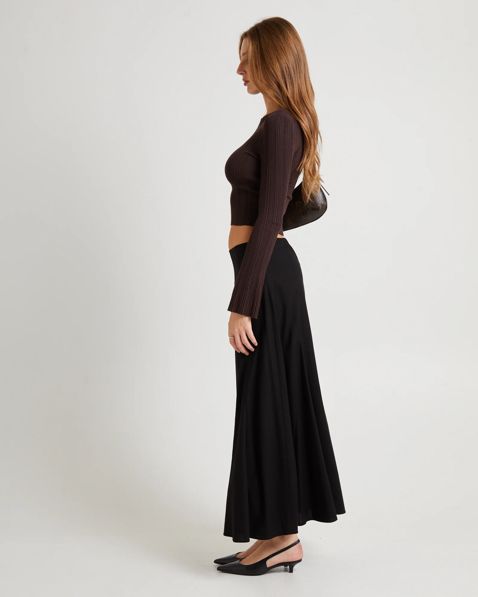 Hally Boat Neck Long Sleeve Knit Top - Image 4