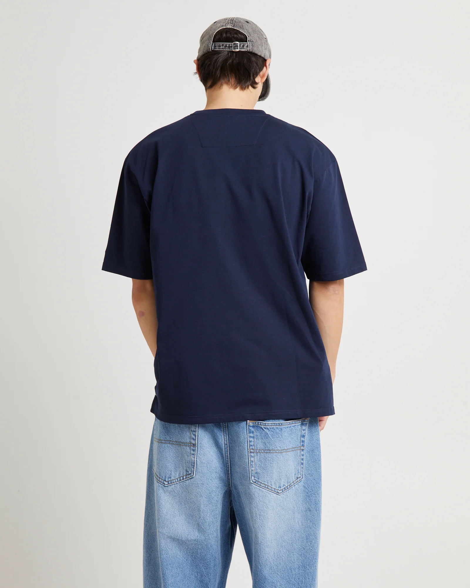 Hamarock T-Shirt Dark Navy - Image 4