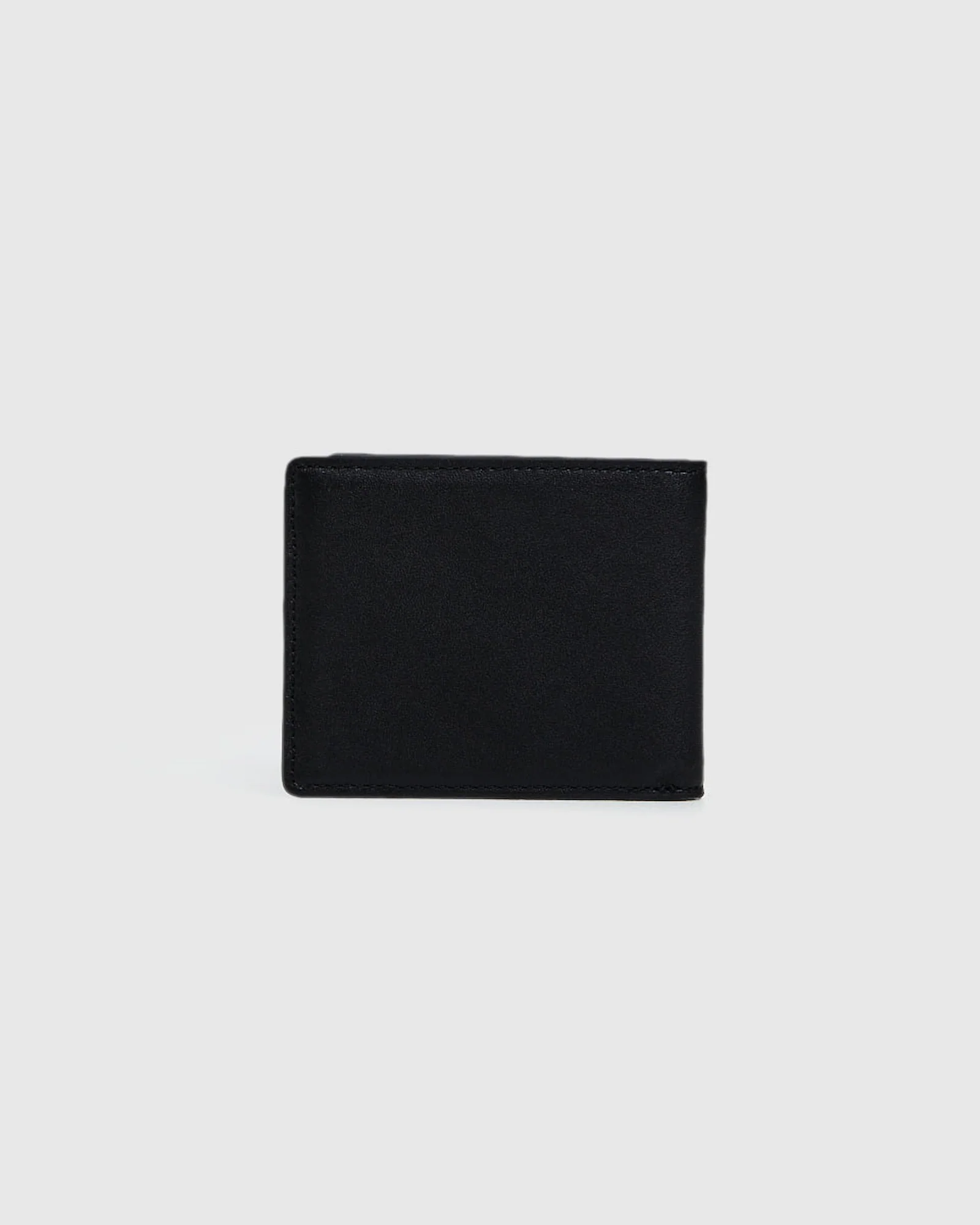 Hank Leather Wallet Black - Image 3