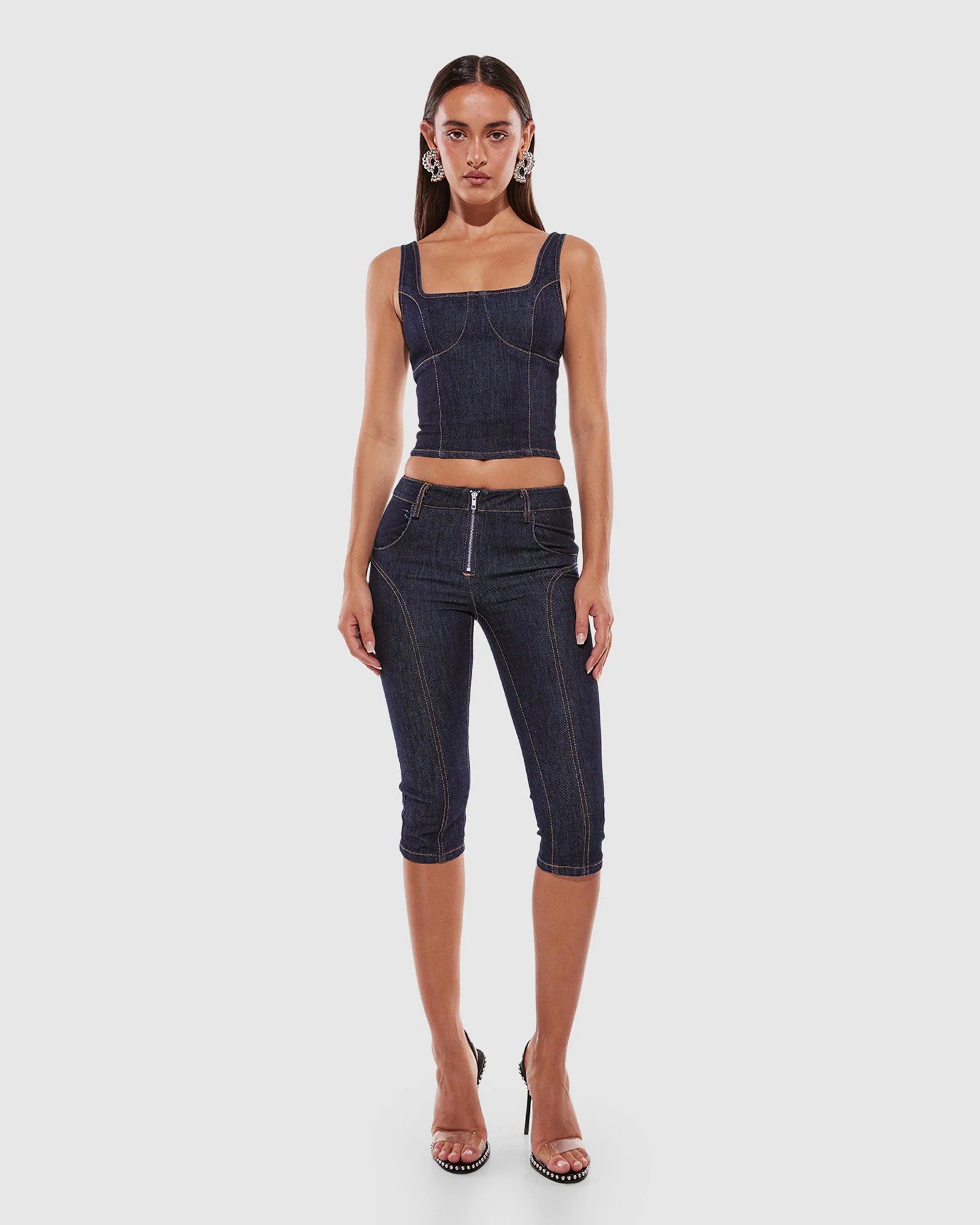 Hannah Denim Top - Image 3