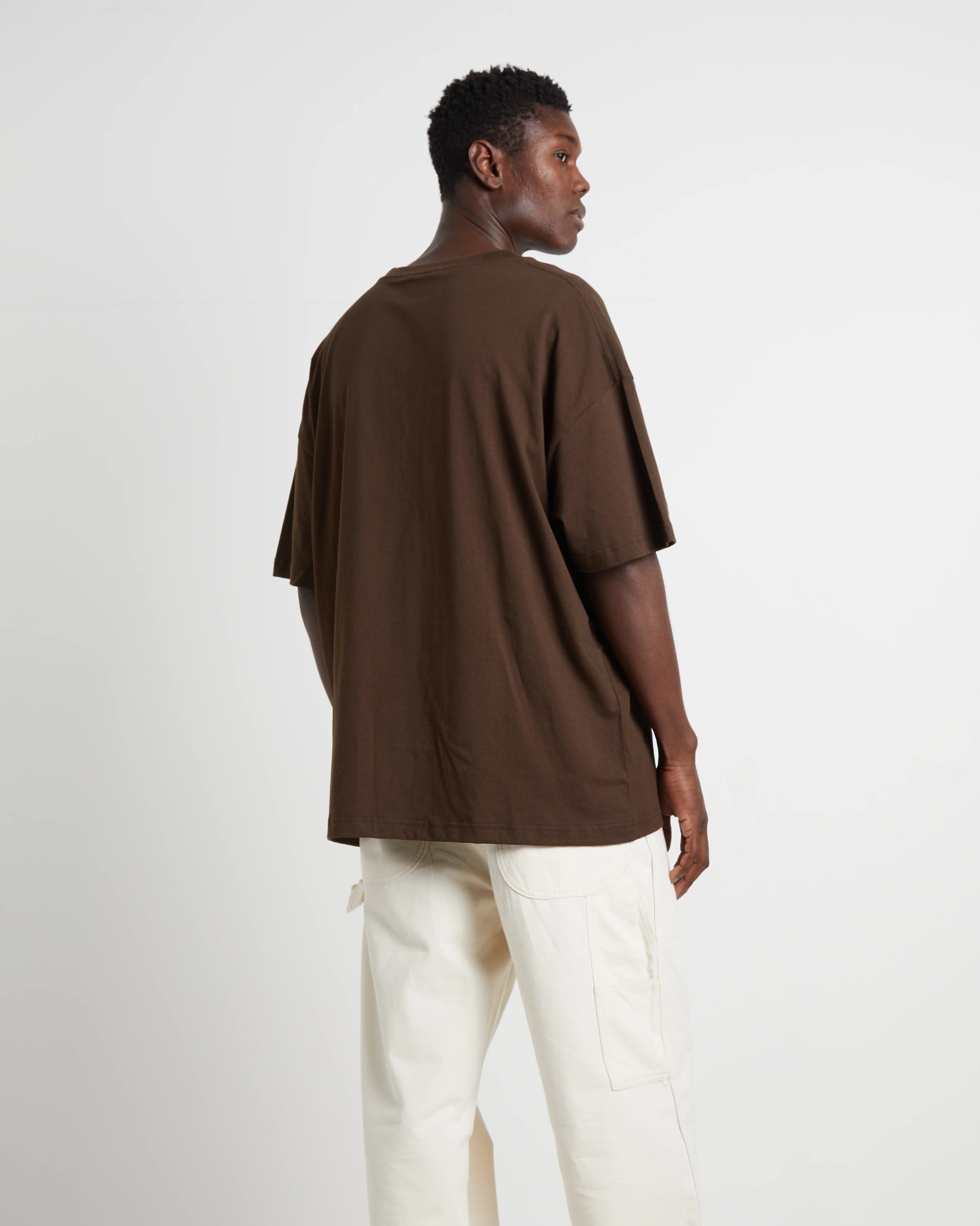 Harker 330 Short Sleeve T-Shirt in Chestnut - Image 2