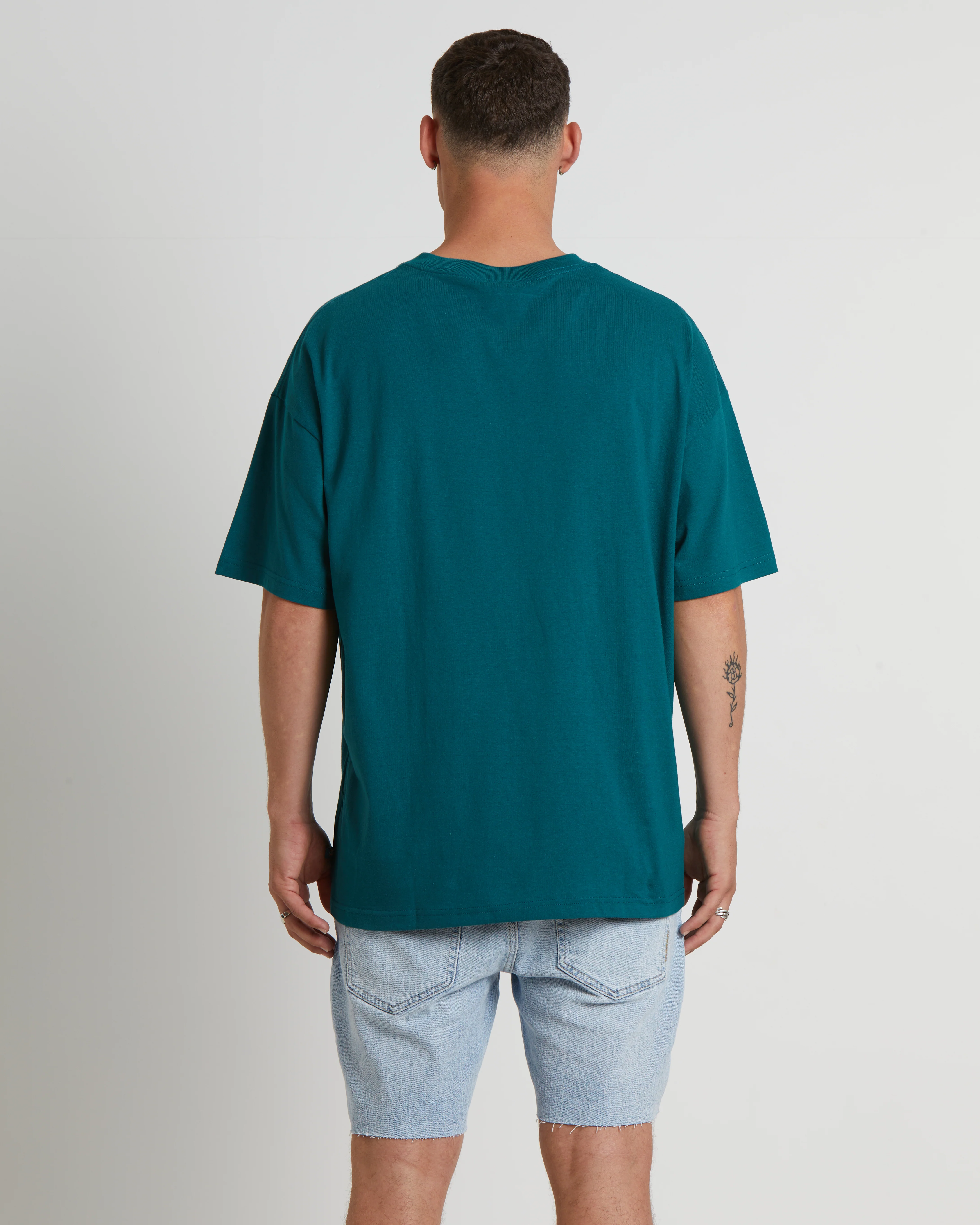 Harker 330 Short Sleeve T-Shirt in Dark Lincoln Green - Image 2