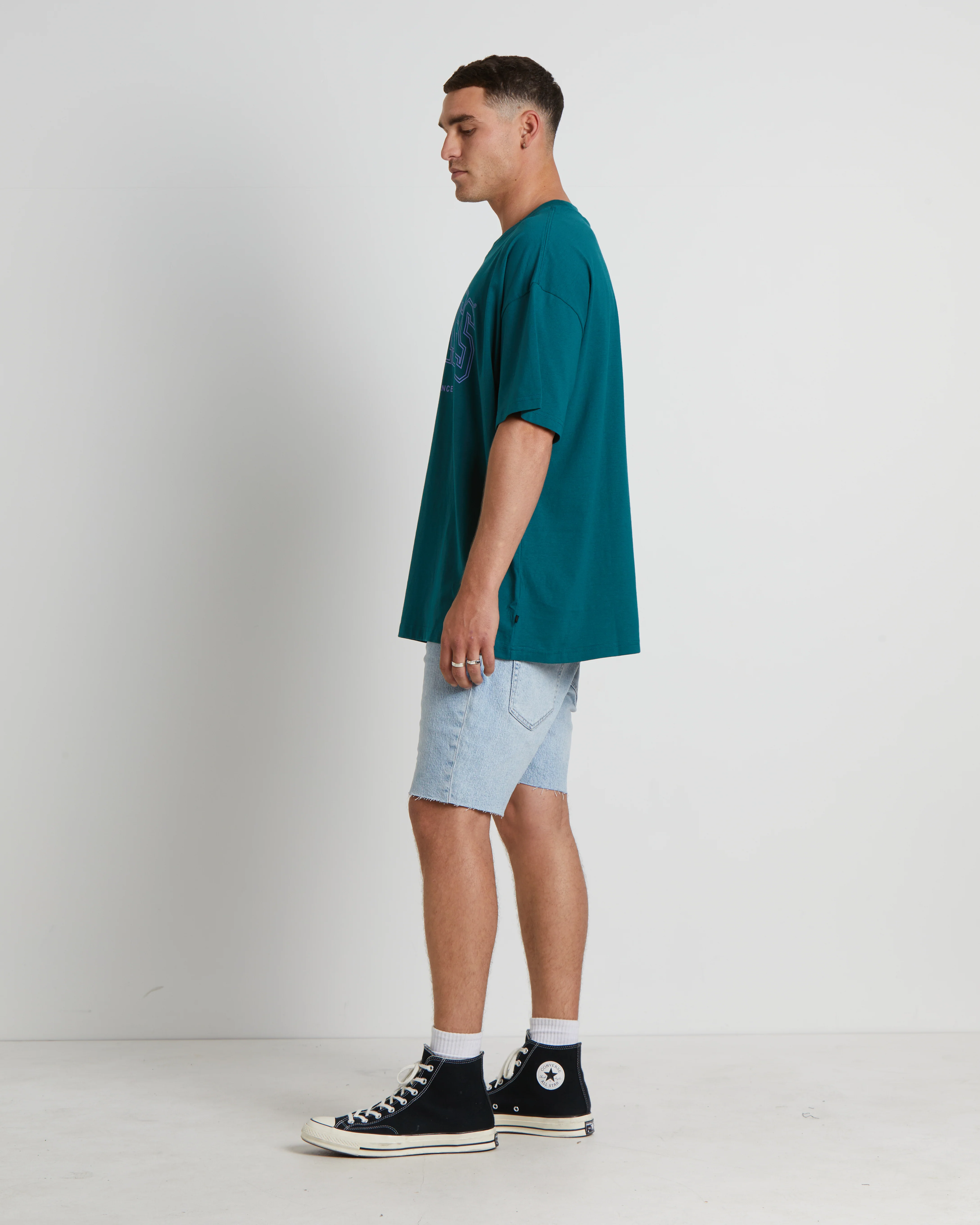 Harker 330 Short Sleeve T-Shirt in Dark Lincoln Green - Image 4