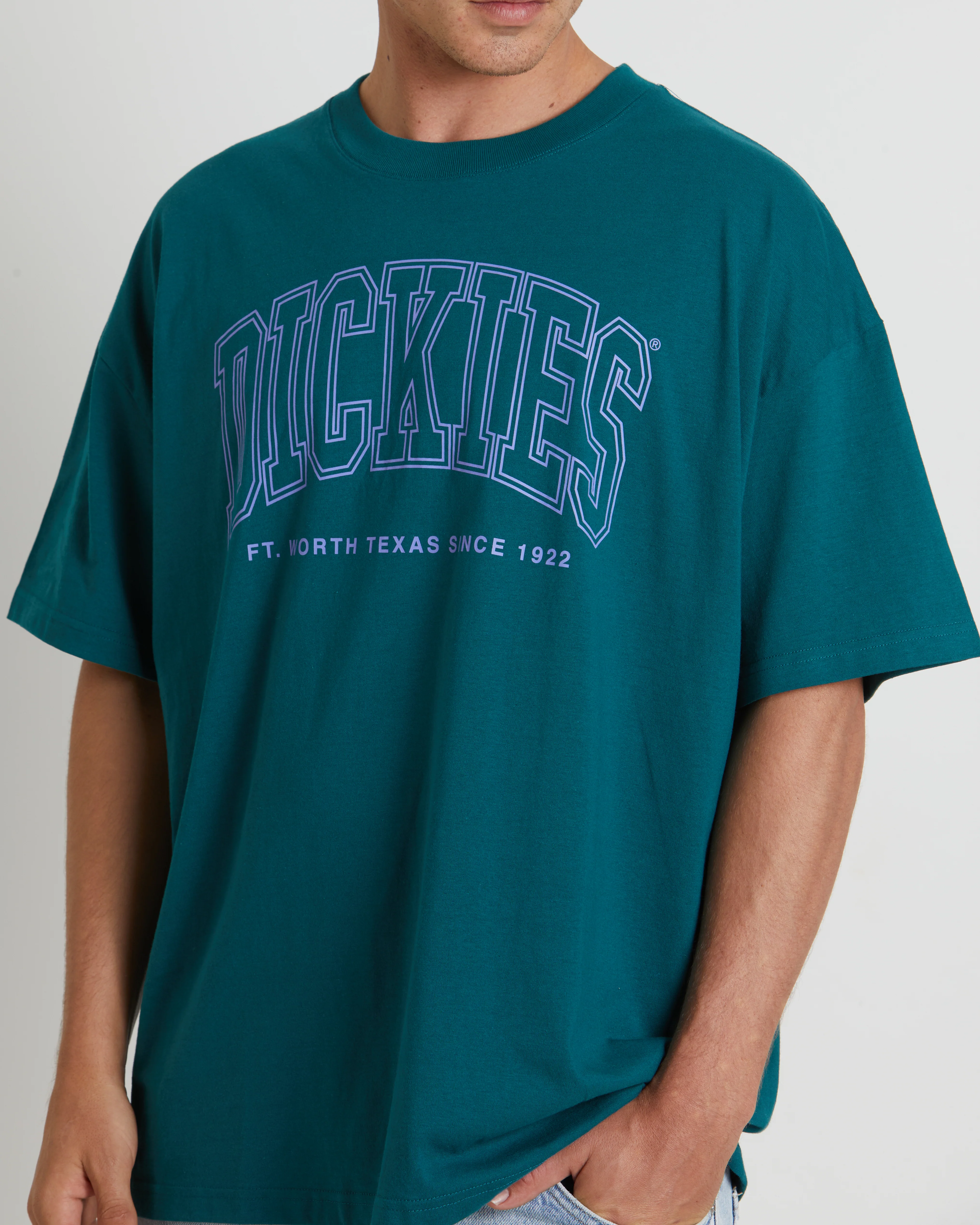 Harker 330 Short Sleeve T-Shirt in Dark Lincoln Green - Image 5