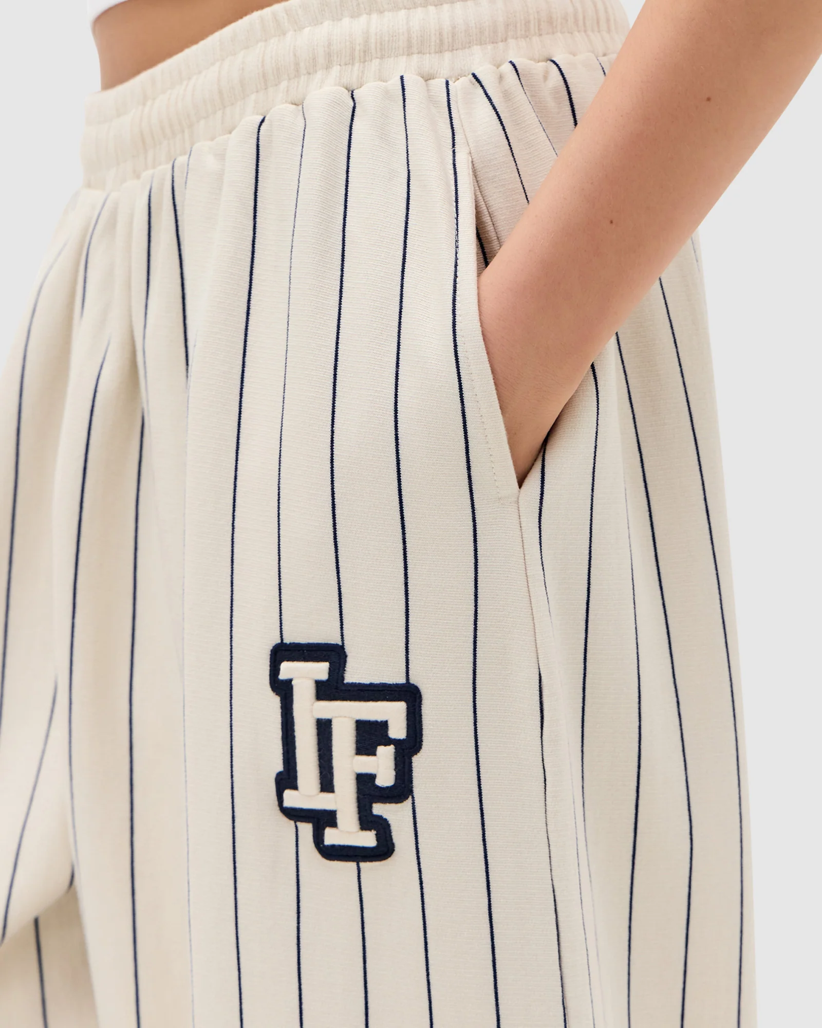 Harri Pinstripe Jogger Pants - Image 4