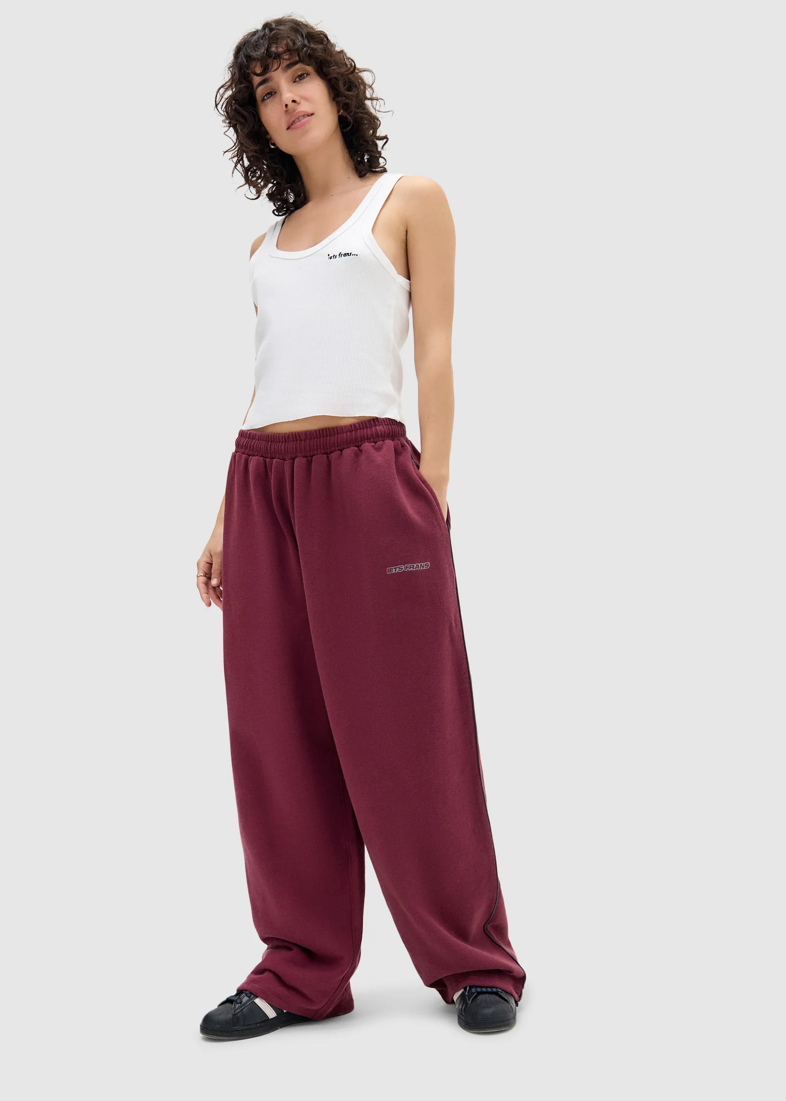 Harri Wide Leg Jogger Pants - Image 4
