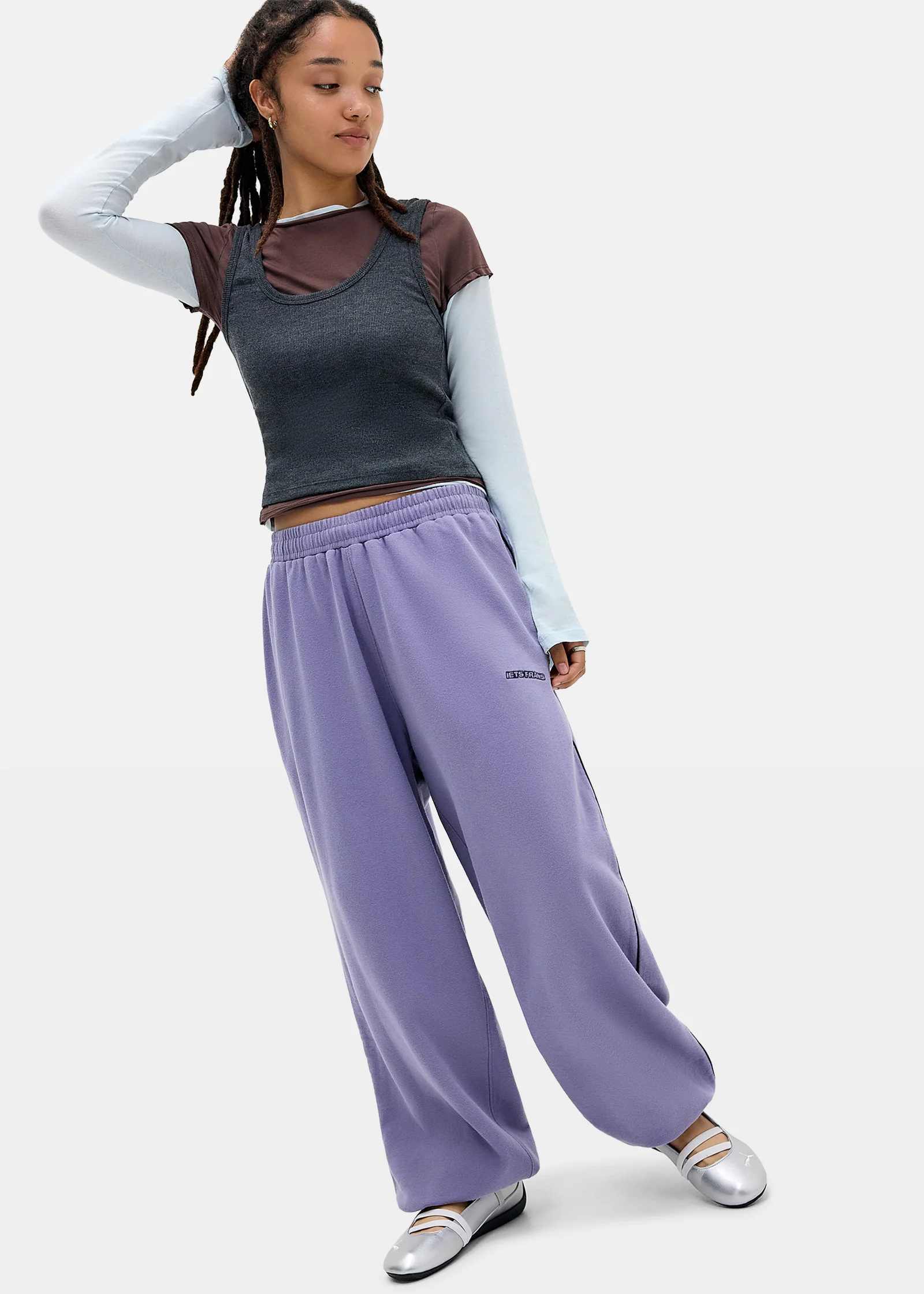 Harri Wide Leg Jogger Pants - Image 3