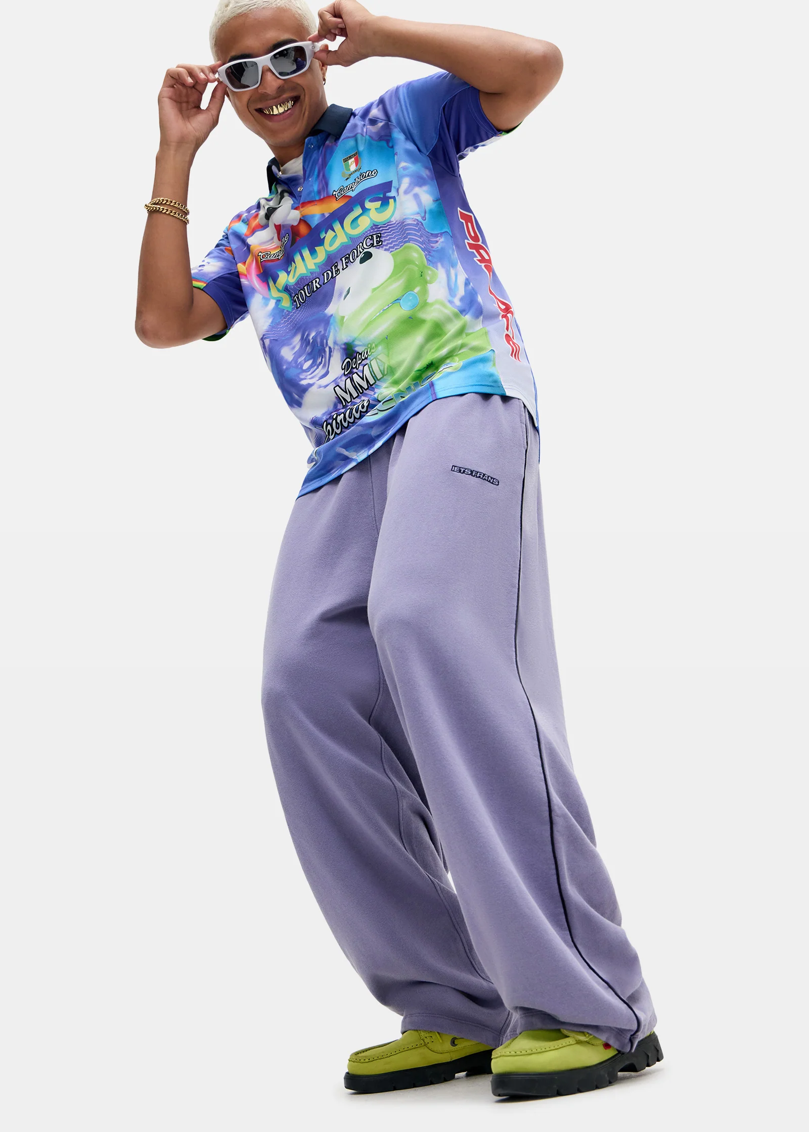 Harri Wide Leg Jogger Pants - Image 6