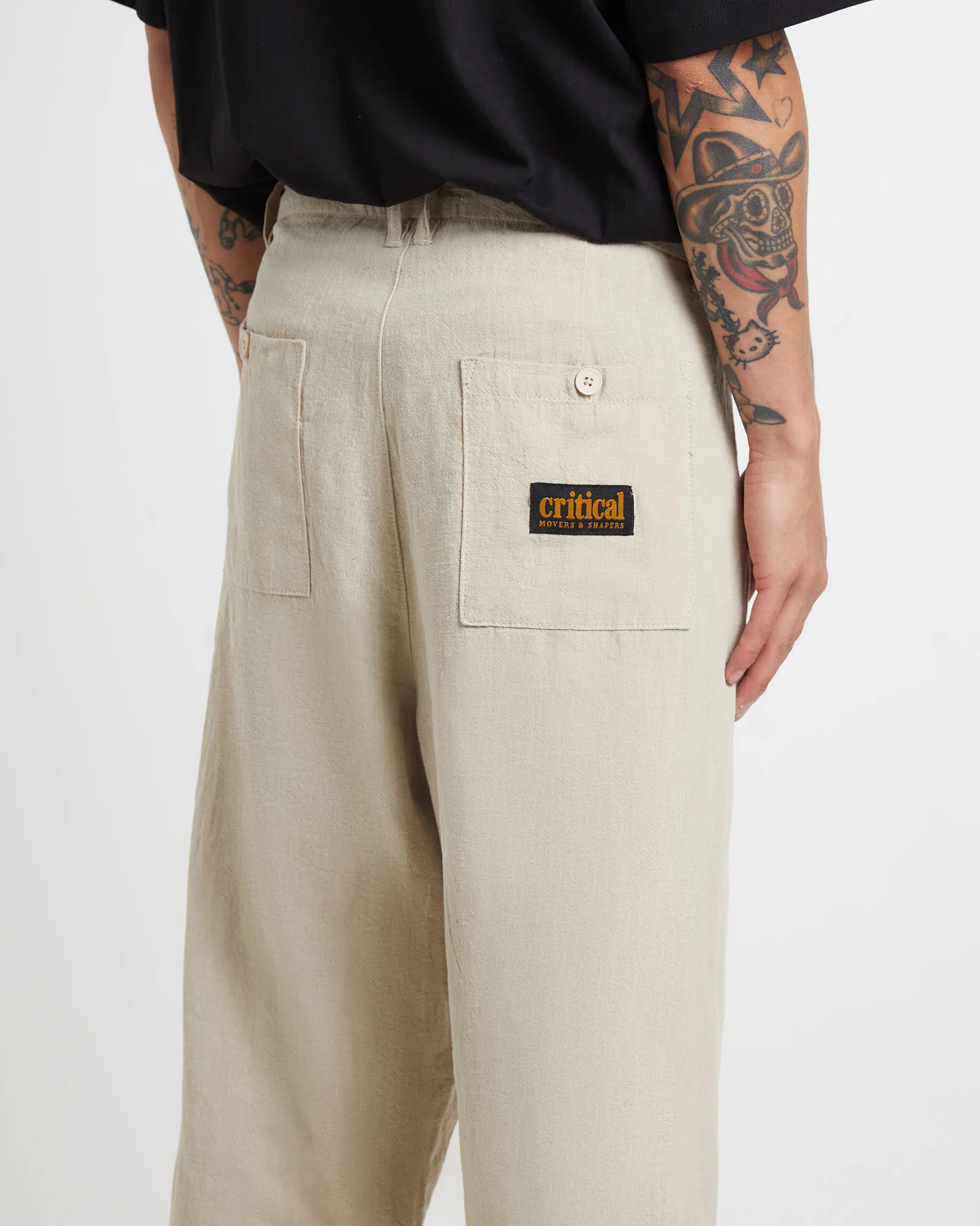 Harrow Pleat Linen Pants - Image 6