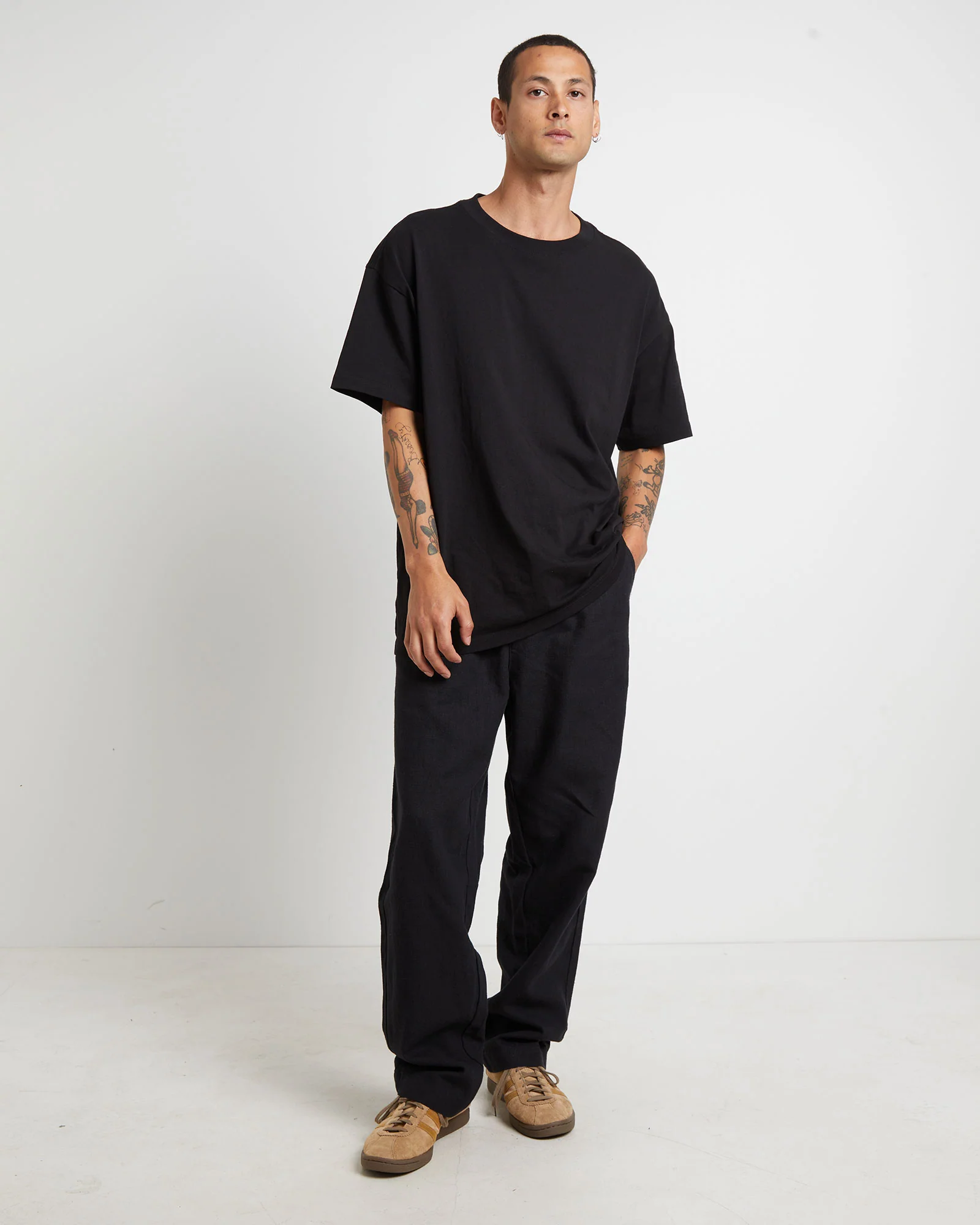 Harrow Pleat Linen Pants - Image 3