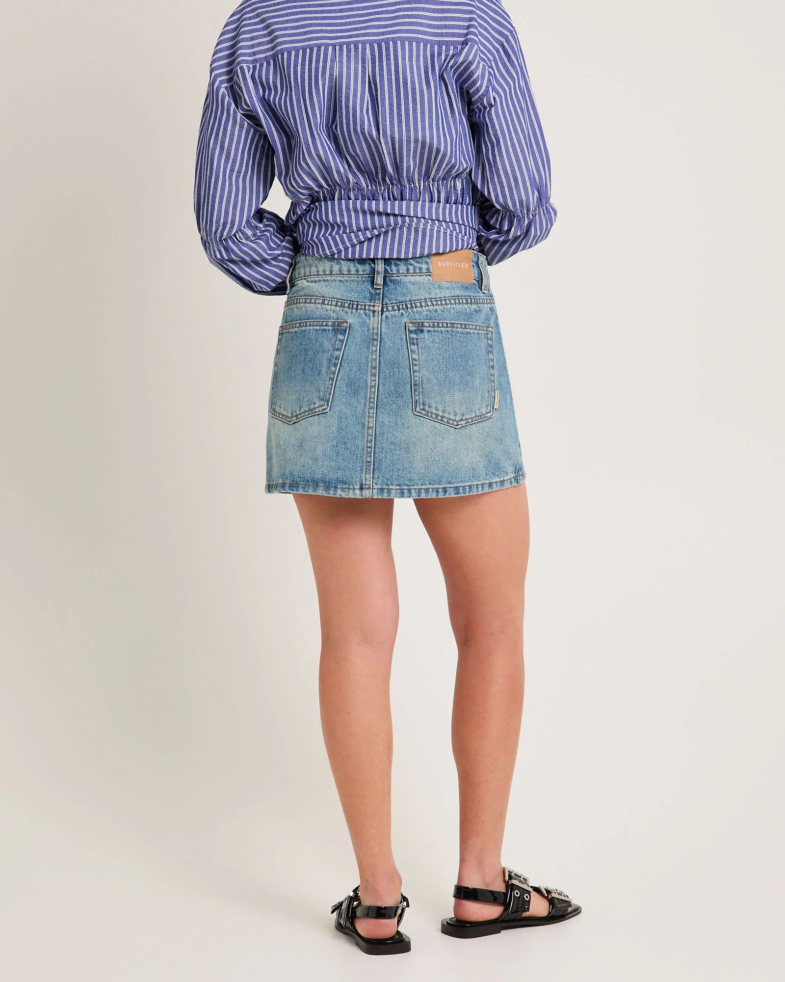 Hazel Denim Skirt - Image 5