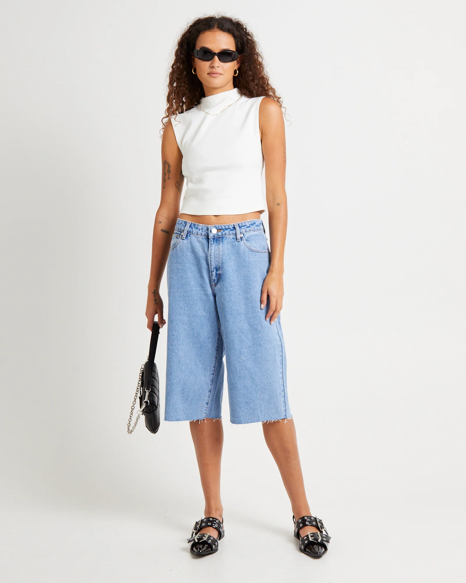 Heather Icon Mock Neck Top - Image 3