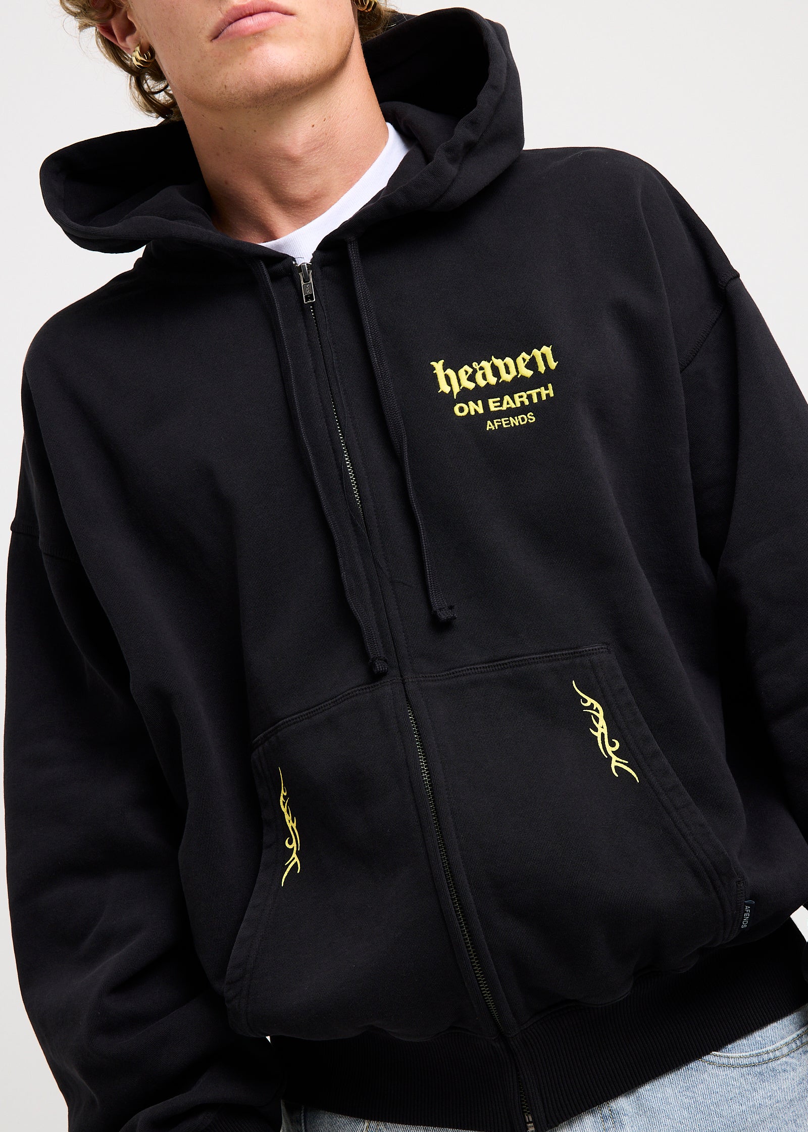 Heaven Boxy Zip Hoodie - Image 6