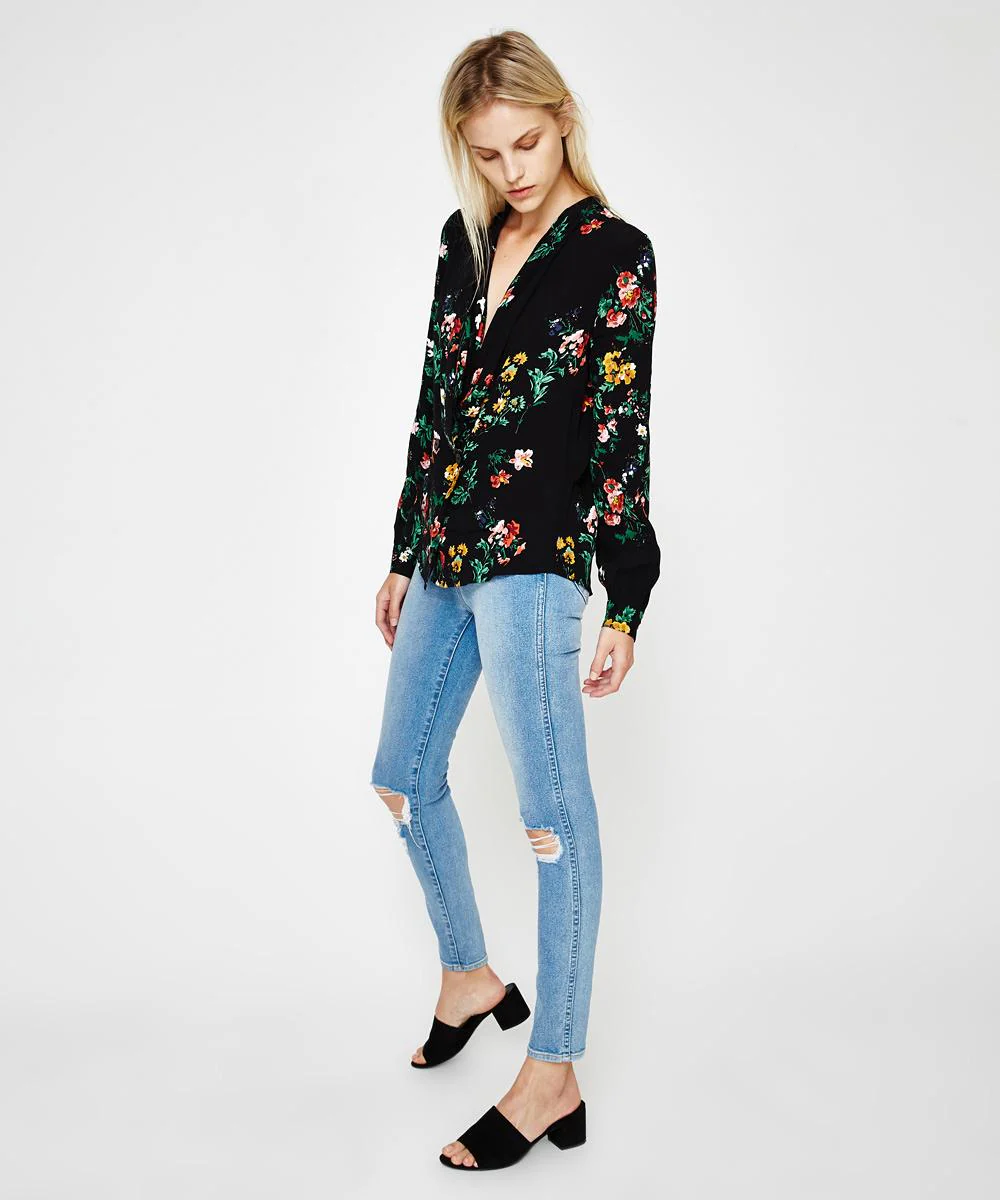 Heidi Blouse Wild Garden - Image 4