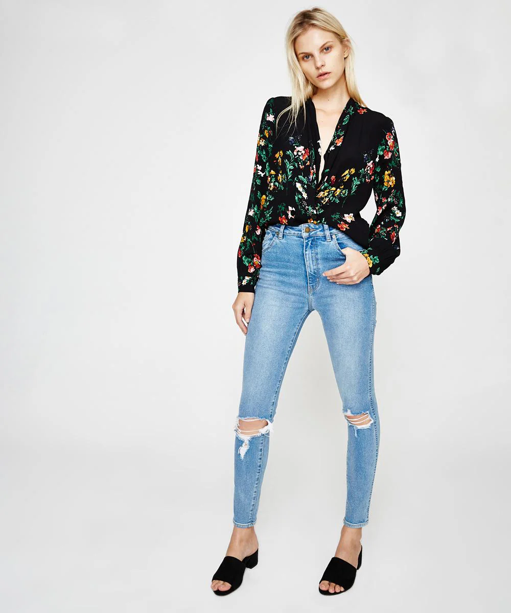 Heidi Blouse Wild Garden - Image 5