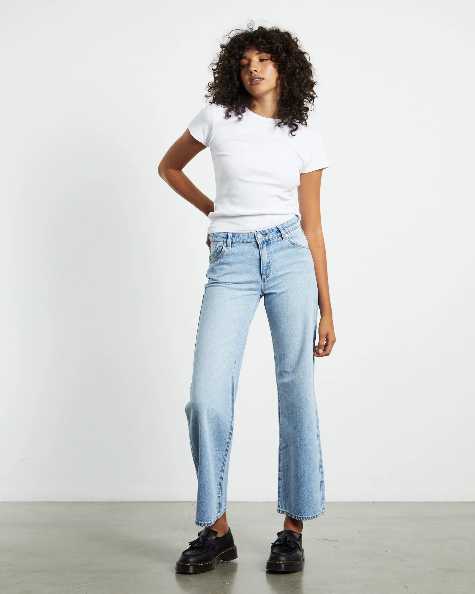 Heidi Low Jeans Lyocell Blue - Image 3