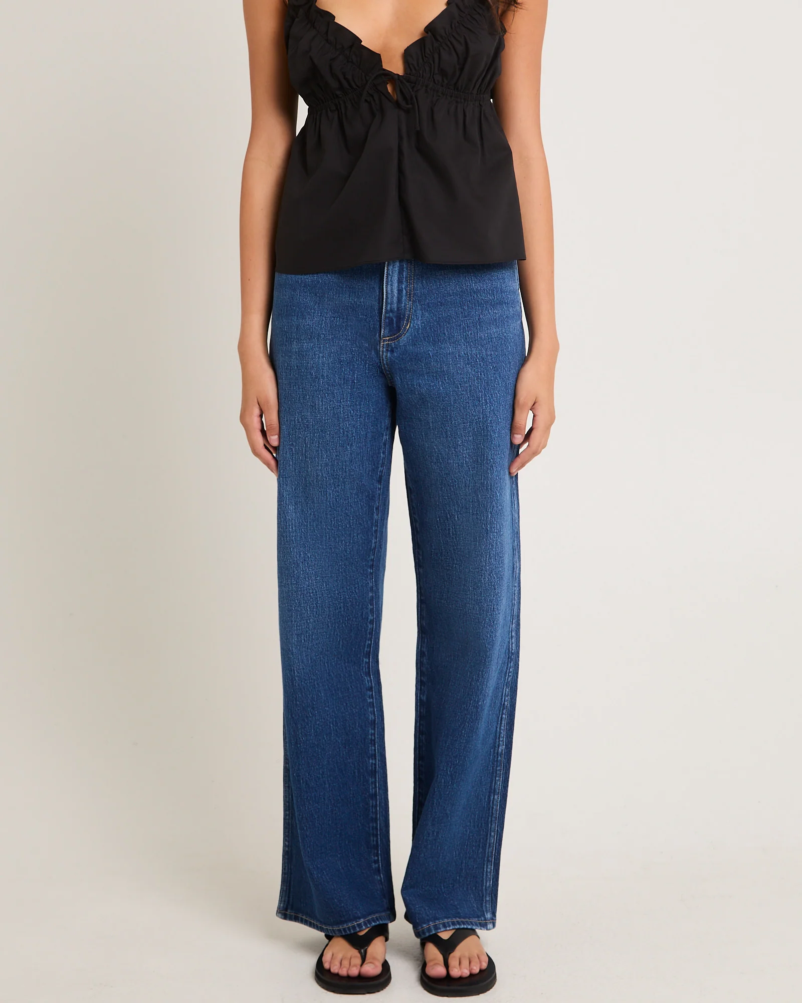 Hi Bells Flared Denim Jeans - Image 3