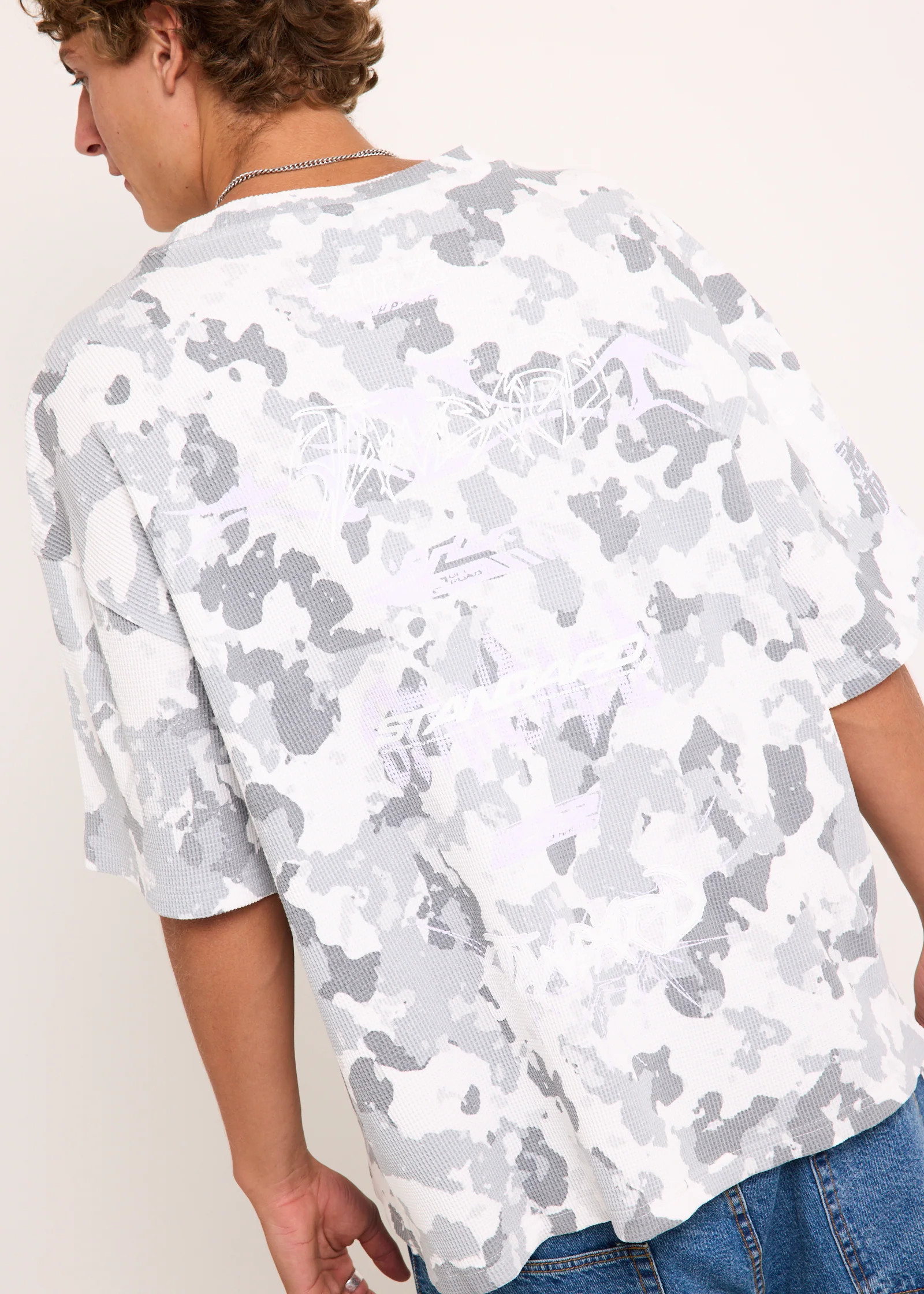 Hicks Waffle Camo T-Shirt - Image 6