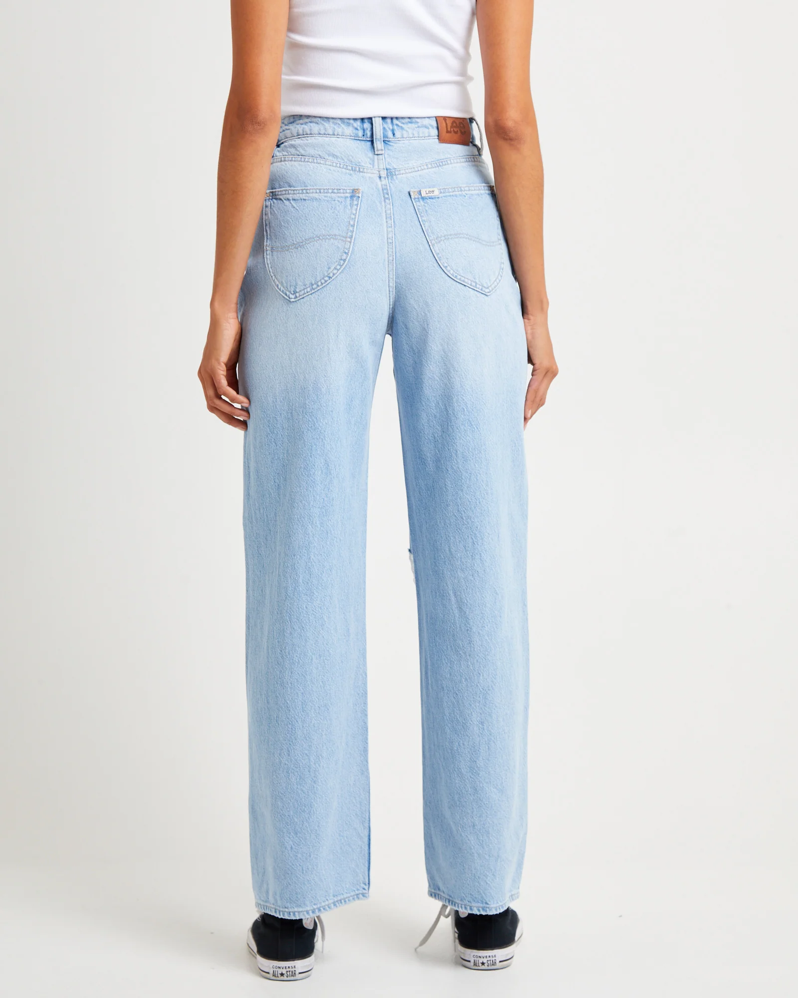 High Baggy Denim Jeans - Image 2