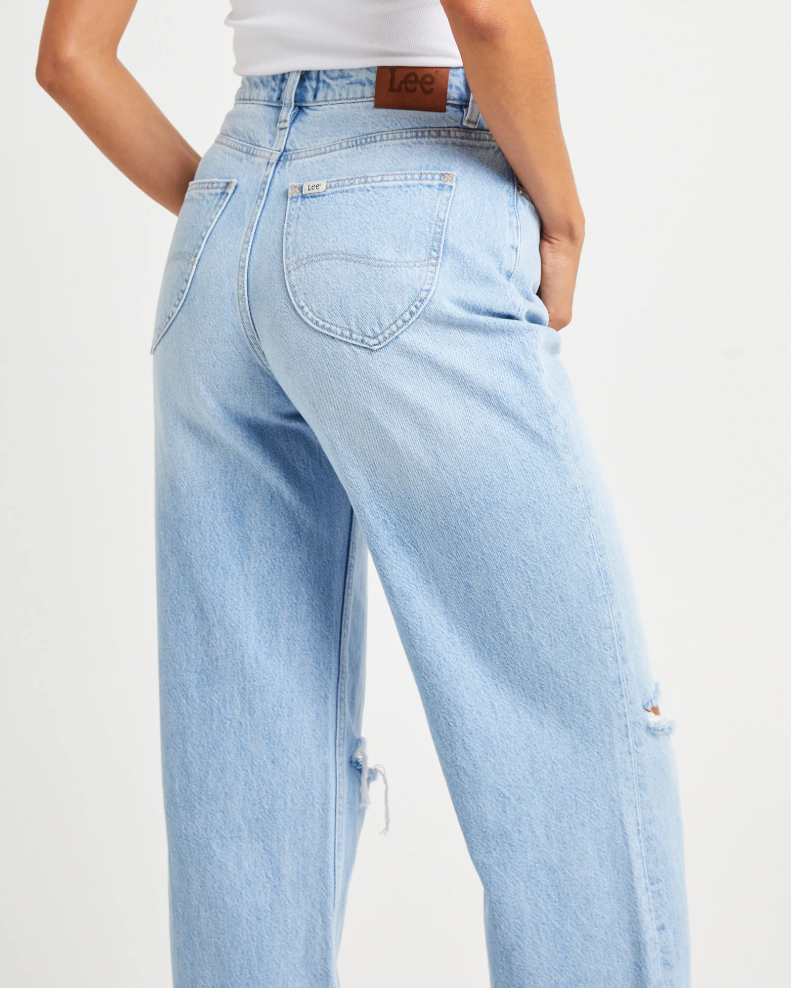 High Baggy Denim Jeans - Image 5