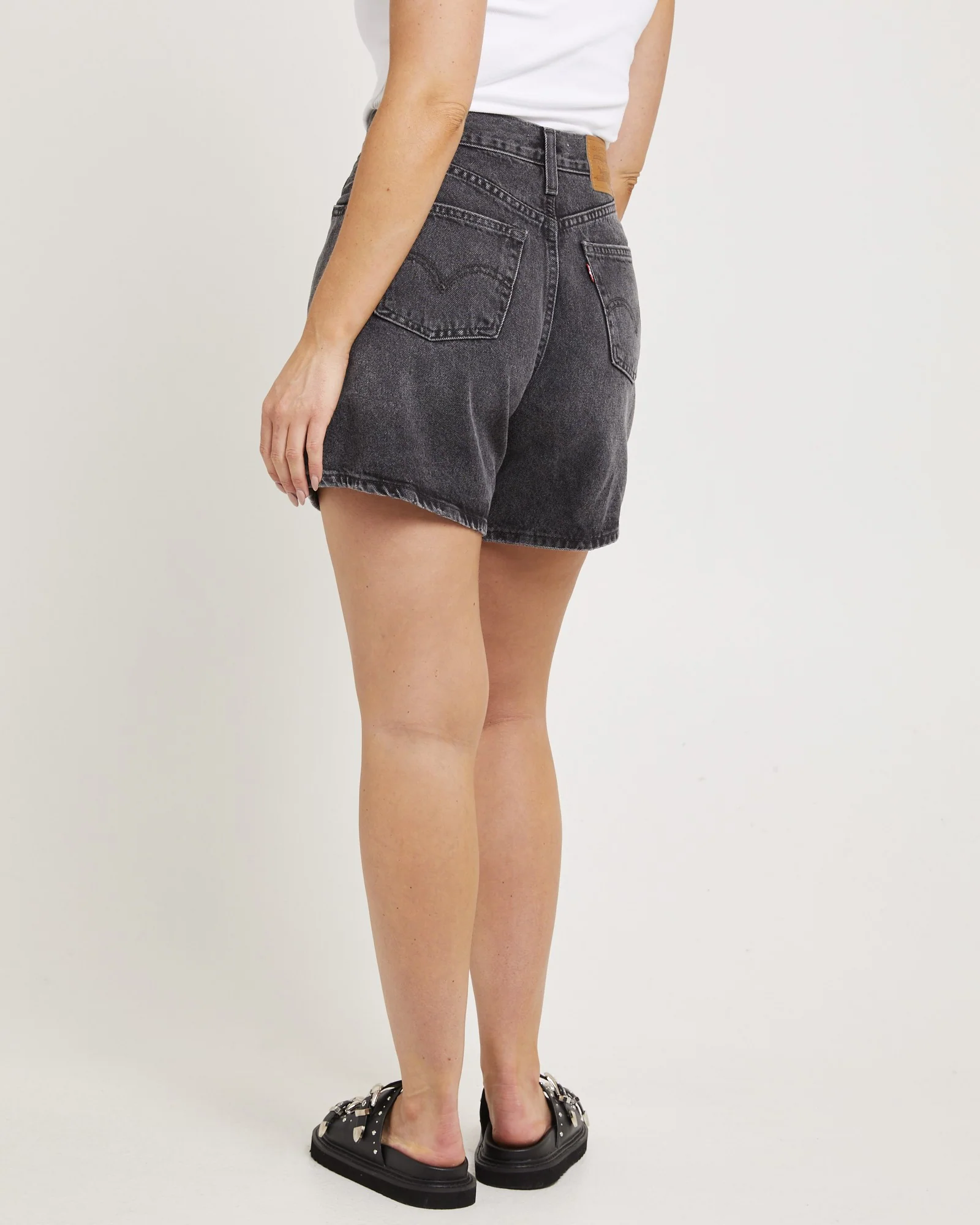 High Baggy Denim Shorts - Image 2