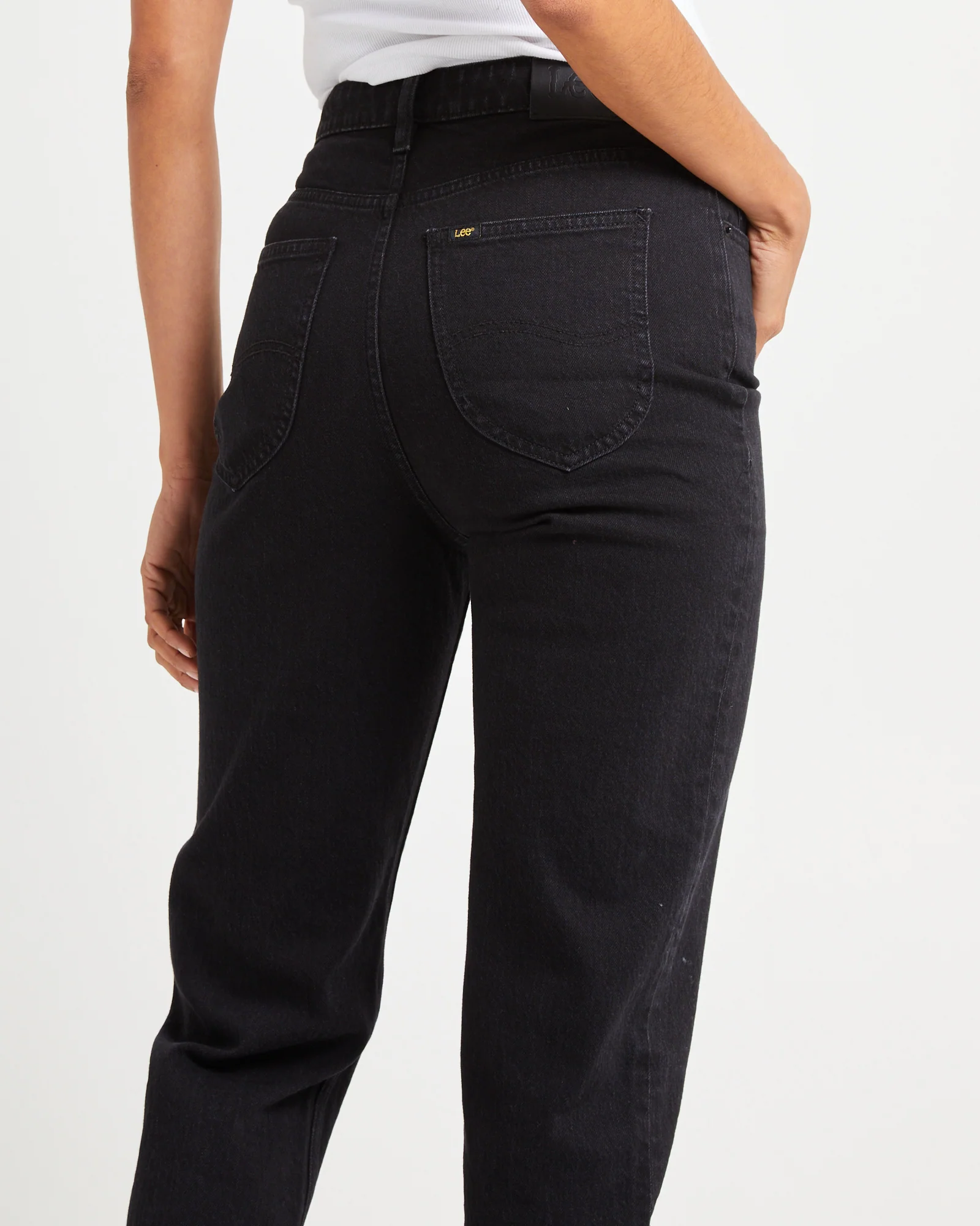 High Mom Jeans Homme Black - Image 5