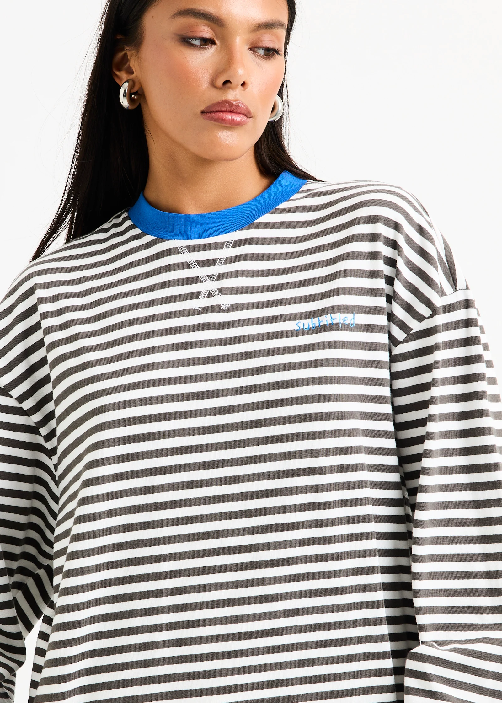 Hilo Striped Long Sleeve Top - Image 4
