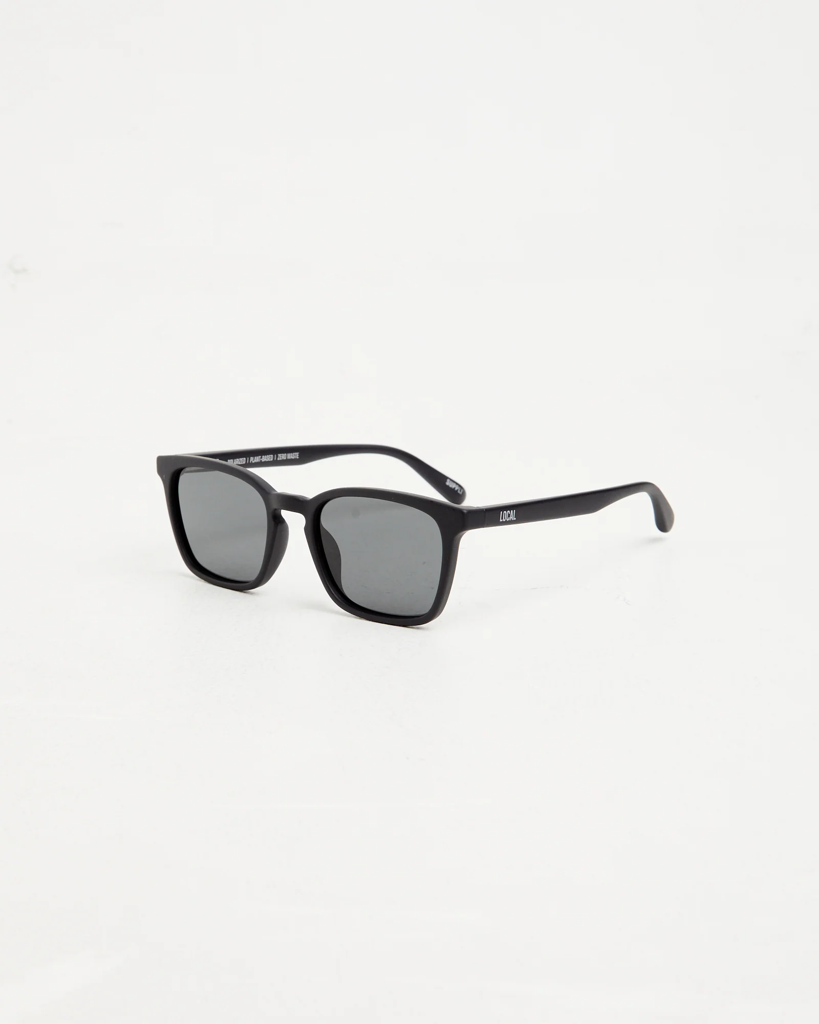 HKG Sunglasses in Matte Black/Dark Grey - Image 2