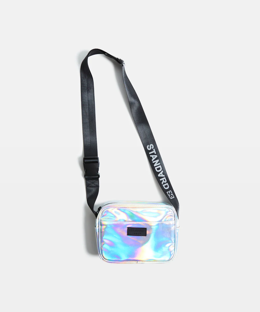 Holographic Side Bag Black - Image 2
