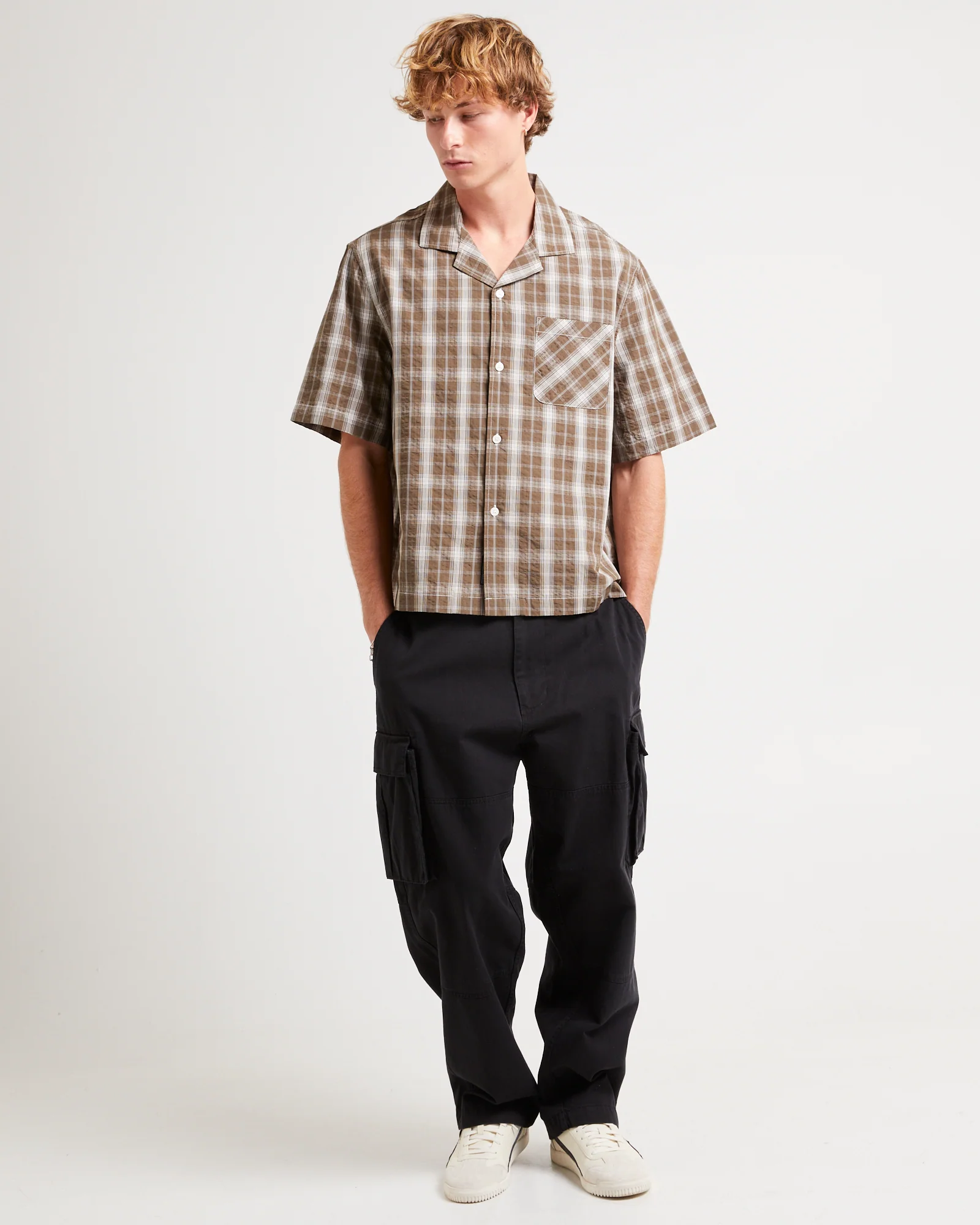 Homage Cropped Resort Shirt - Image 4