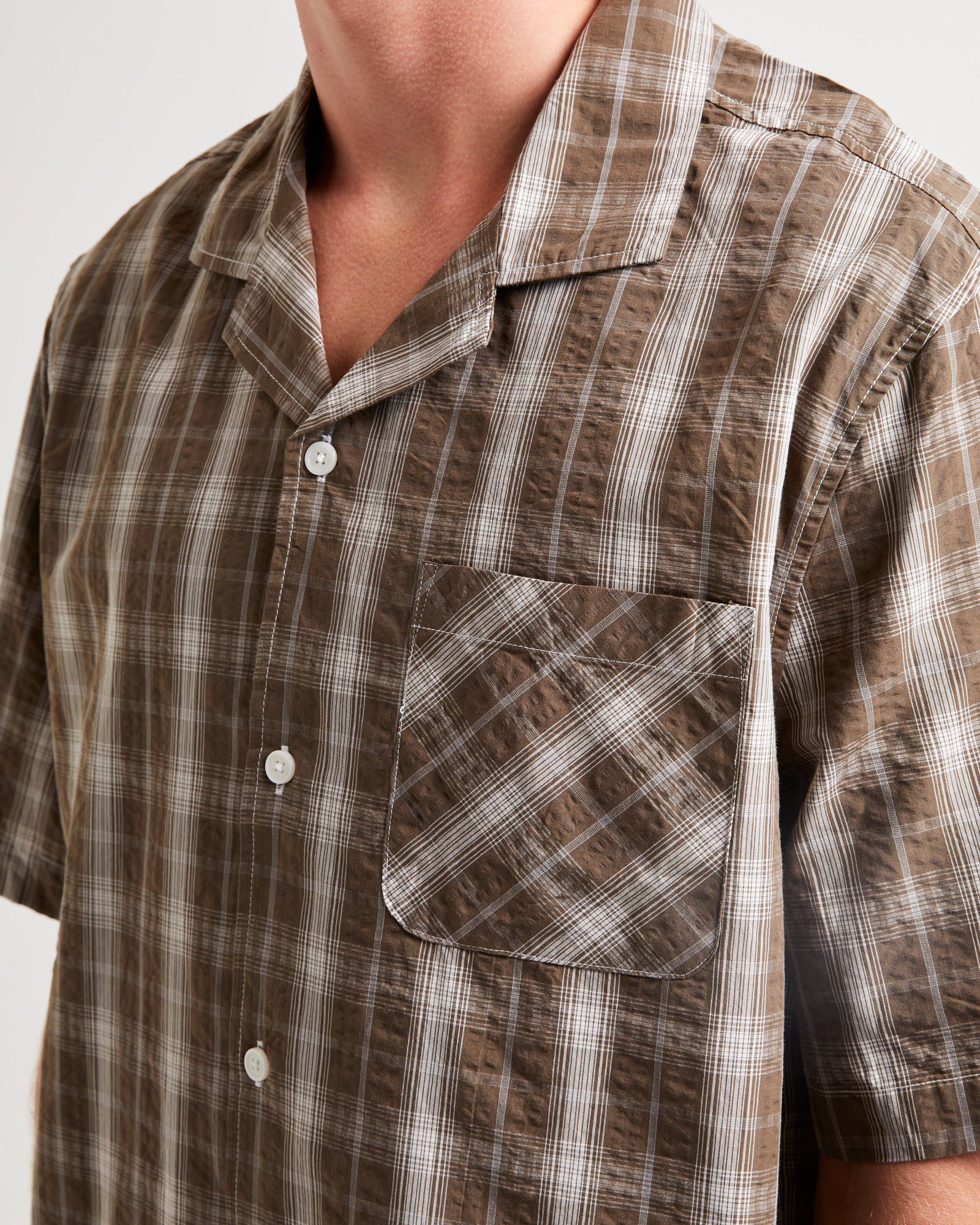 Homage Cropped Resort Shirt - Image 5