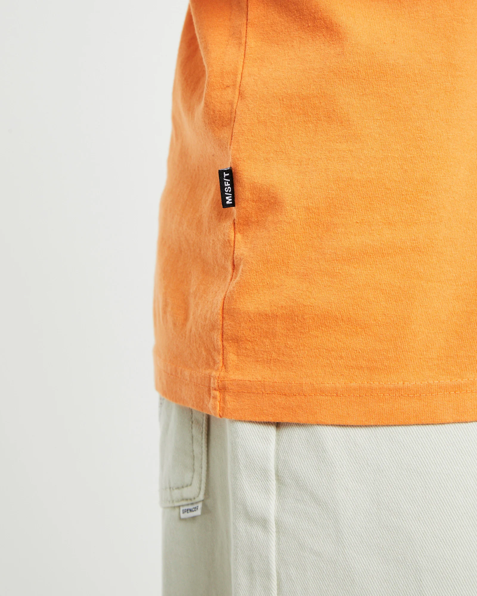 Hoonheads 50-50 AAA Short Sleeve T-shirt Pigment Blazing Orange - Image 6