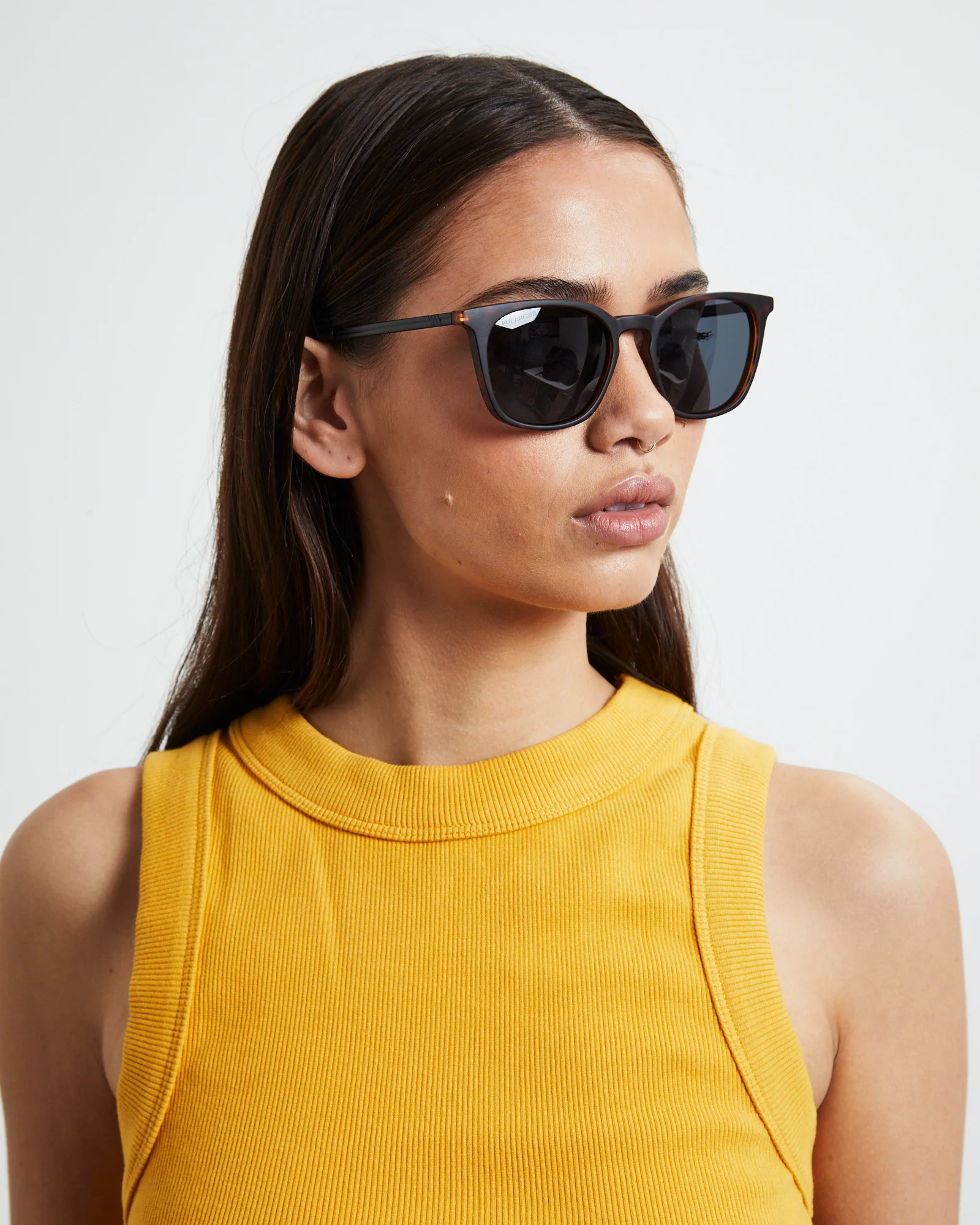 Huzzah Sunglasses Matte Tort/Smoke Mono Polarised - Image 2