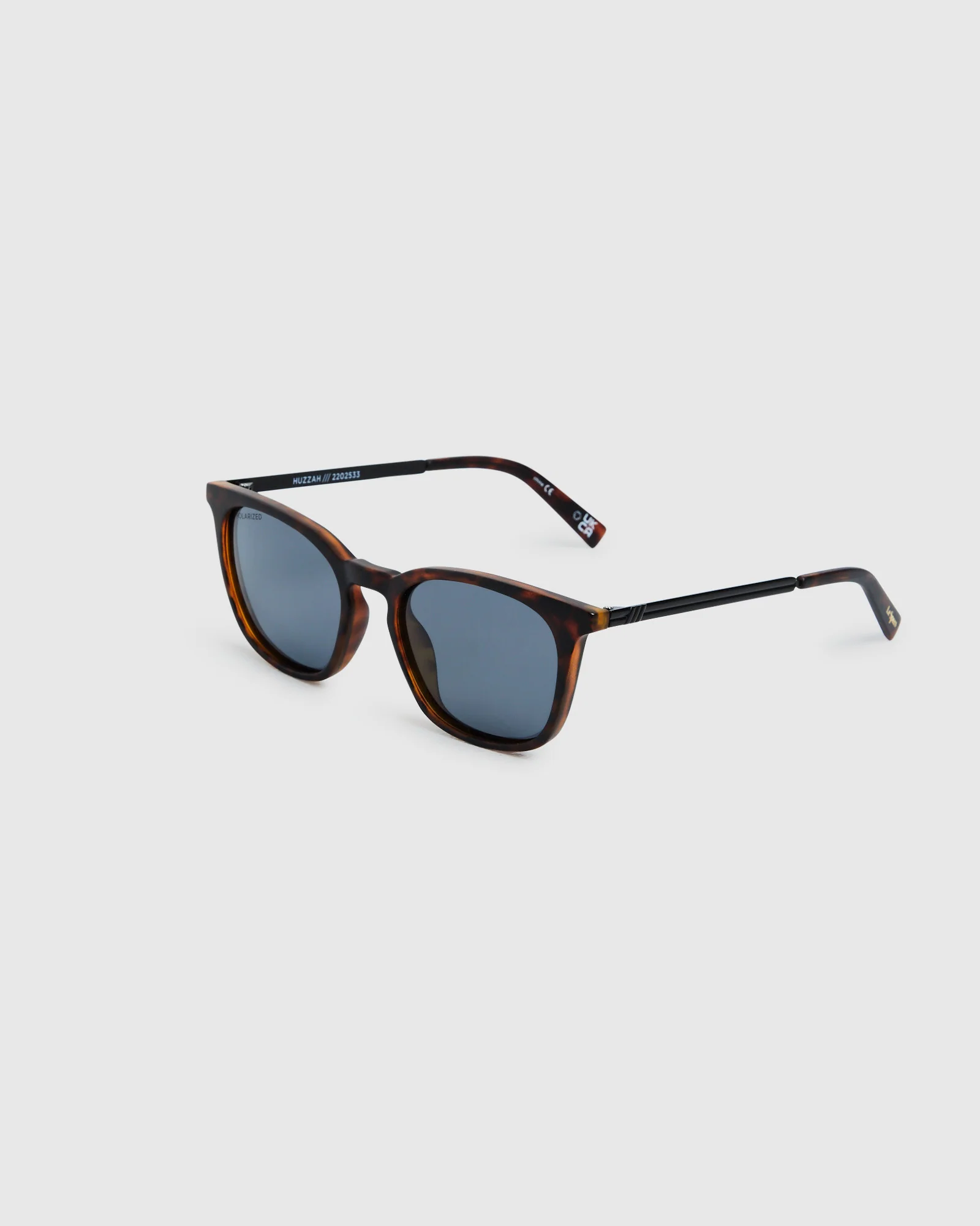 Huzzah Sunglasses Matte Tort/Smoke Mono Polarised - Image 3