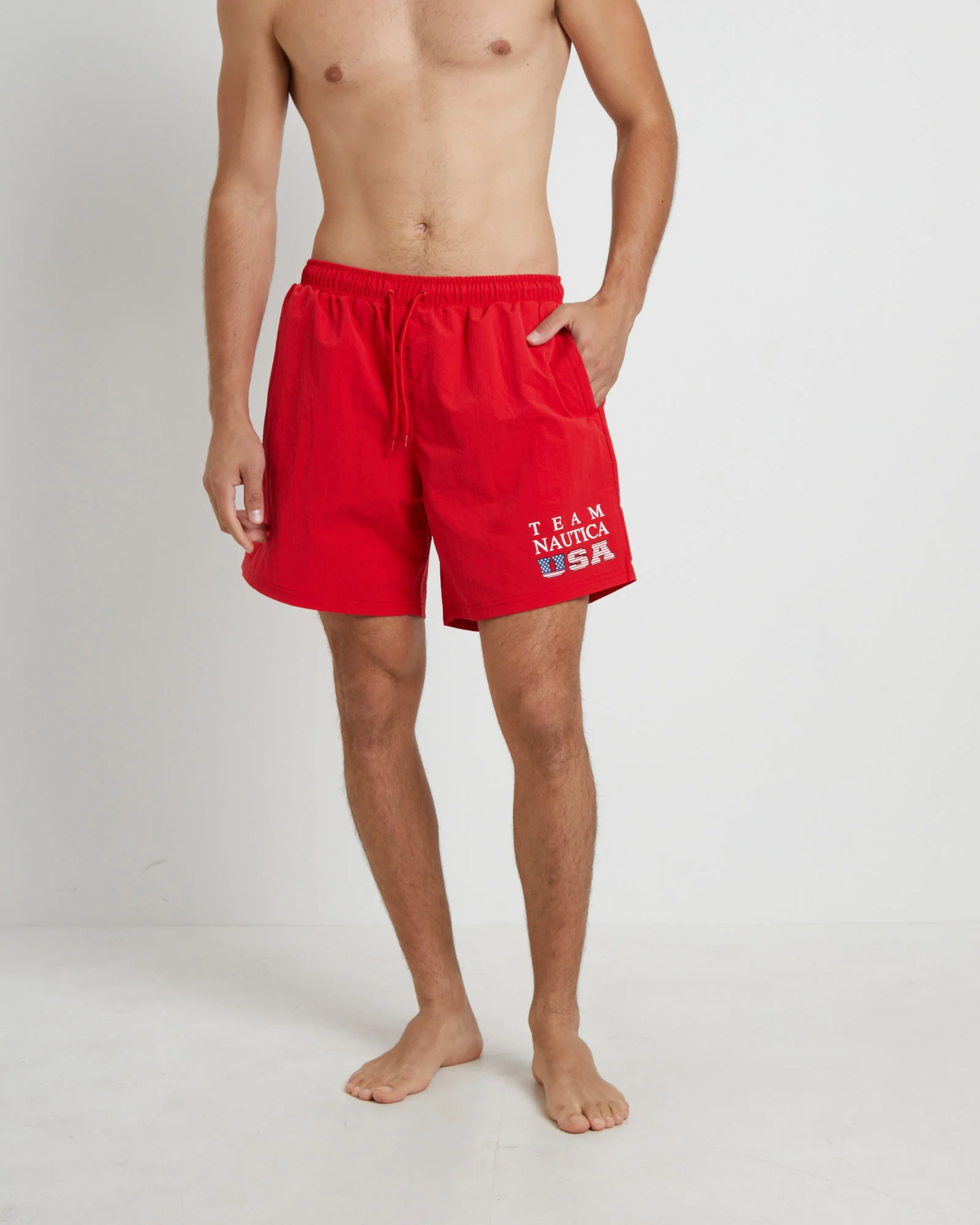 Hyron Swimshorts in True Red - Image 2
