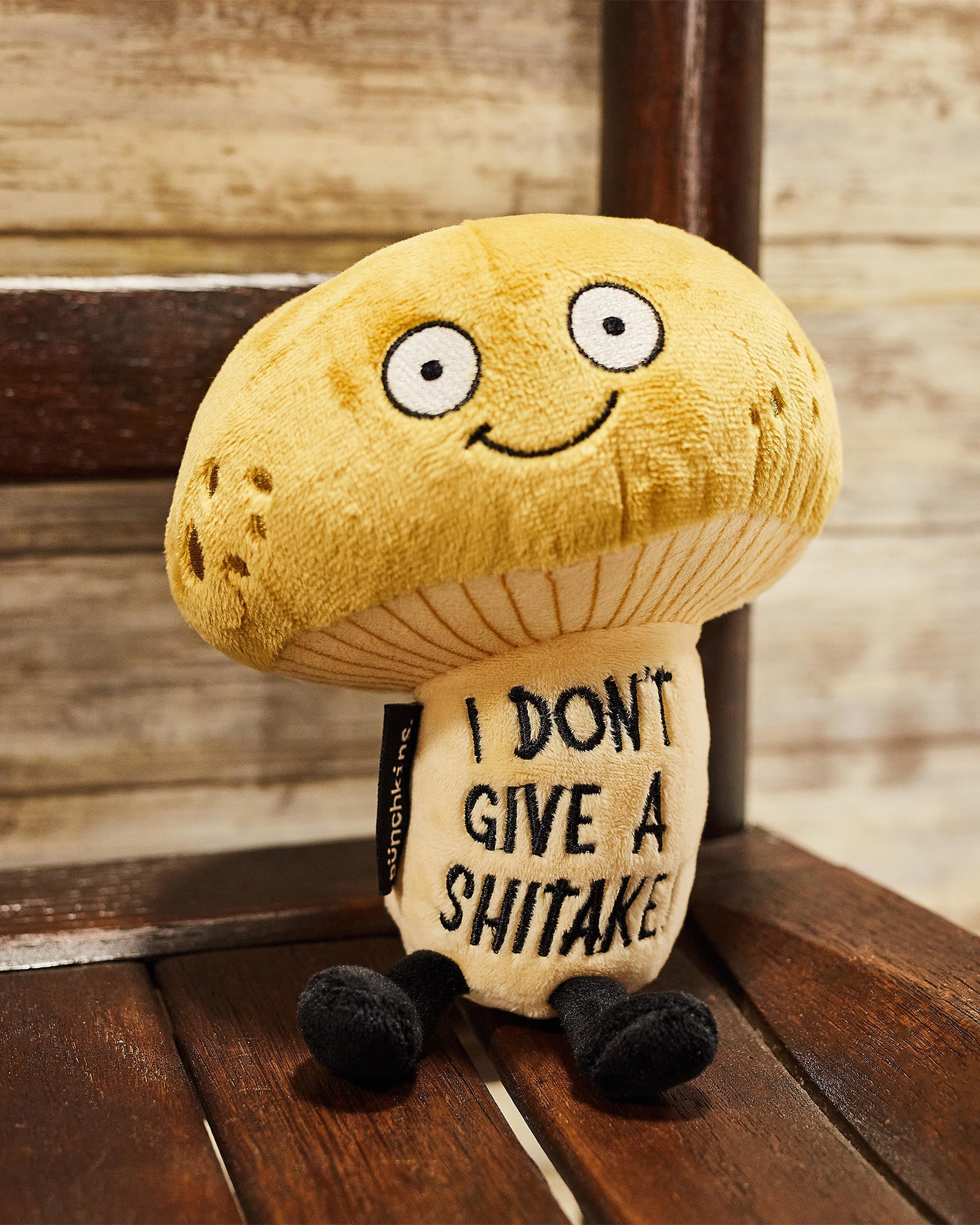 I Dont Give A Shitake Plushie Mushroom - Image 2