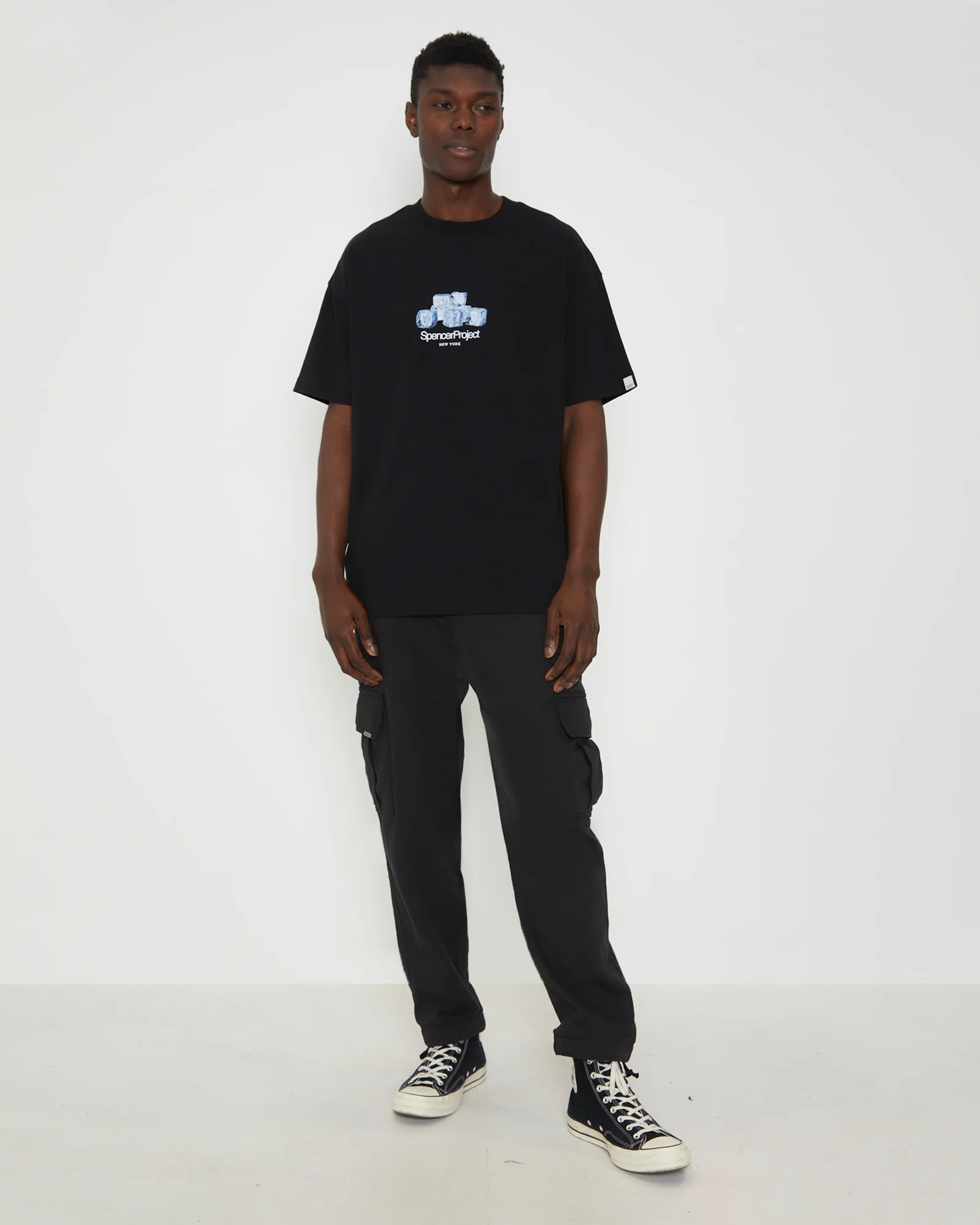 Ice Cube Short Sleeve T-Shirt in Black - Image 3