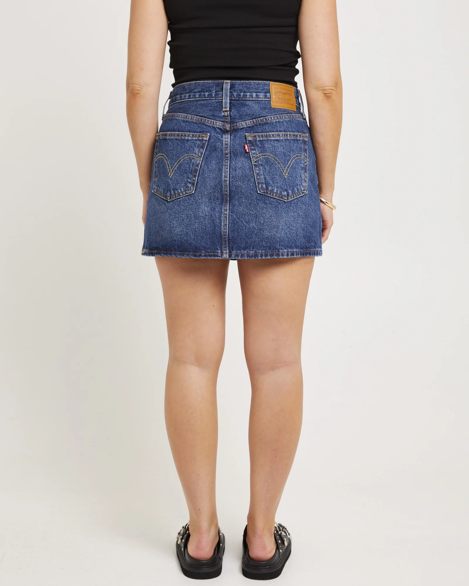 Icon Denim Skirt - Image 2